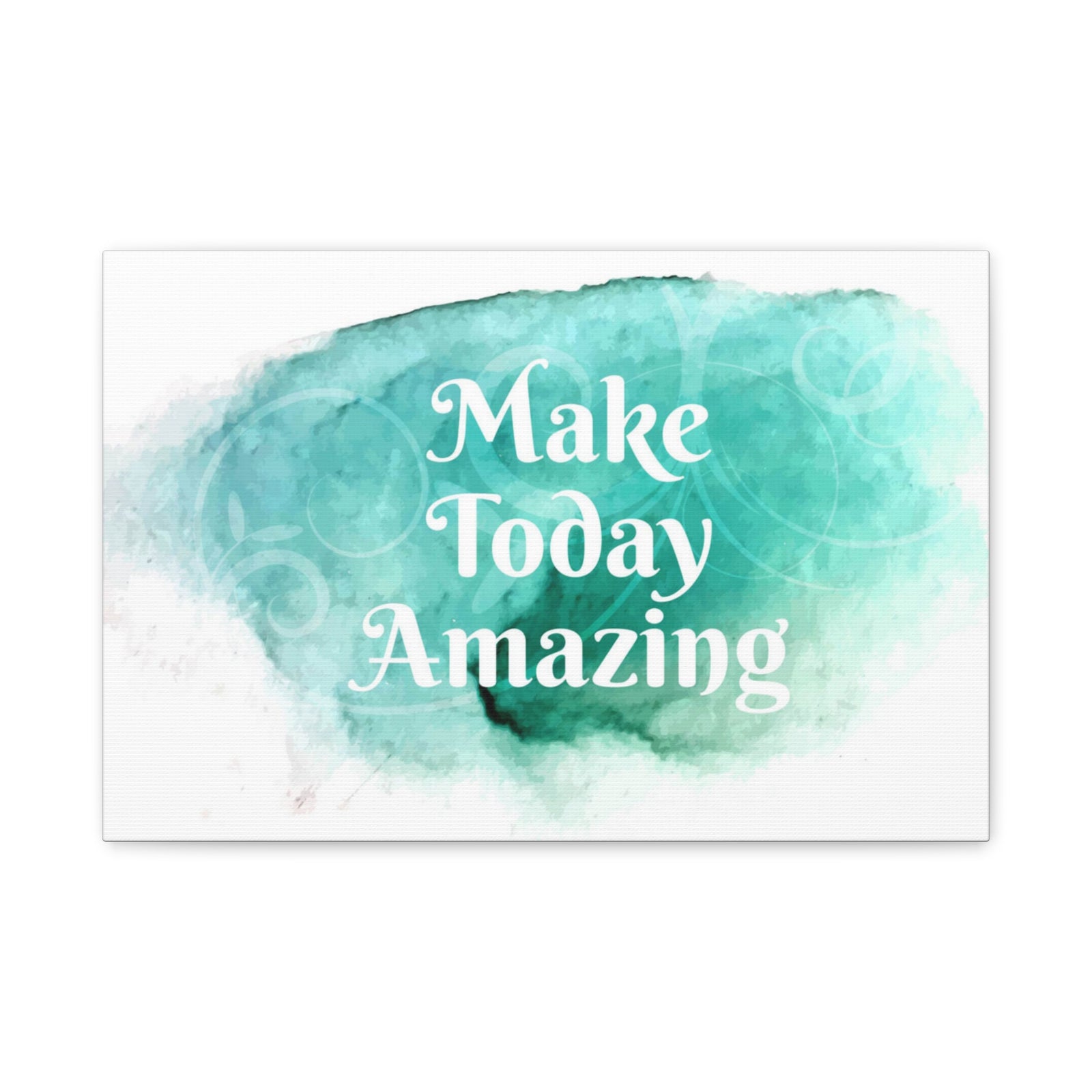 Make Today Amazing Inspirational Quote Canvas Wall Art Motivational Motto Inspiring Prints Artwork Decor Ready to Hang-Express Your Love Gifts