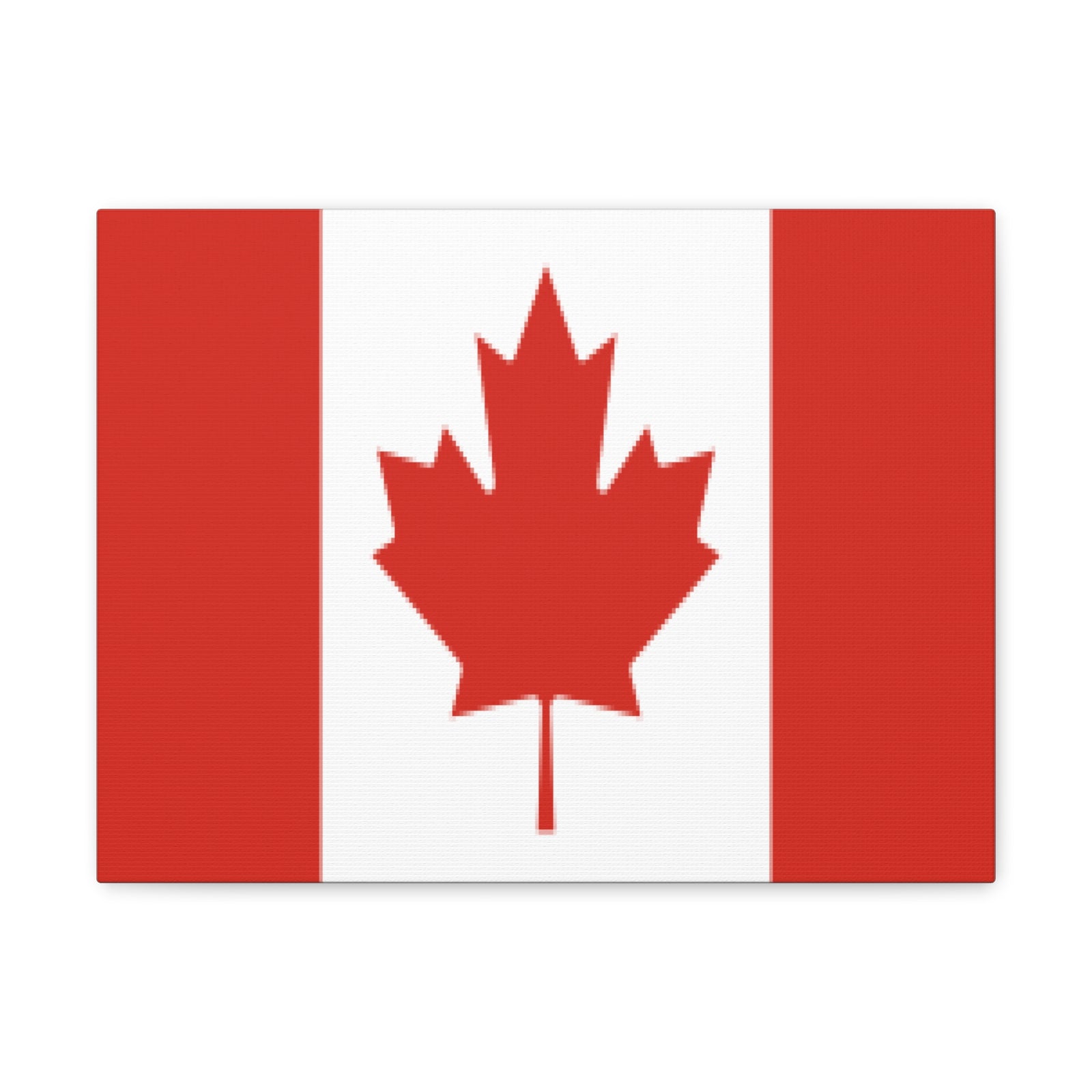 Canada Country Flag Canvas Vibrant Wall Art Unframed Home Decor-Express Your Love Gifts