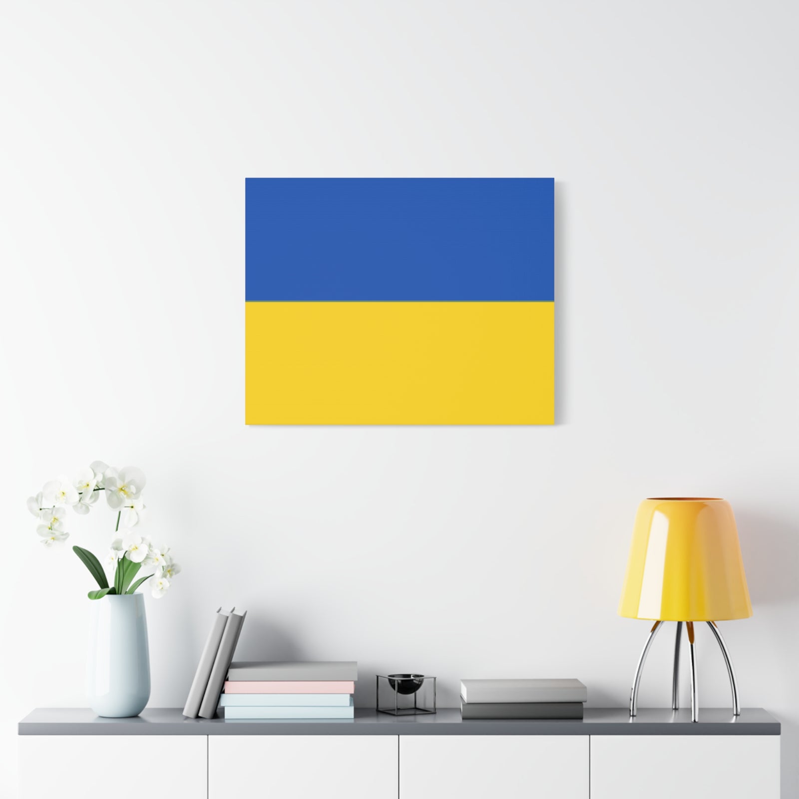 Ukraine Country Flag Canvas Vibrant Wall Art Unframed Home Decor-Express Your Love Gifts