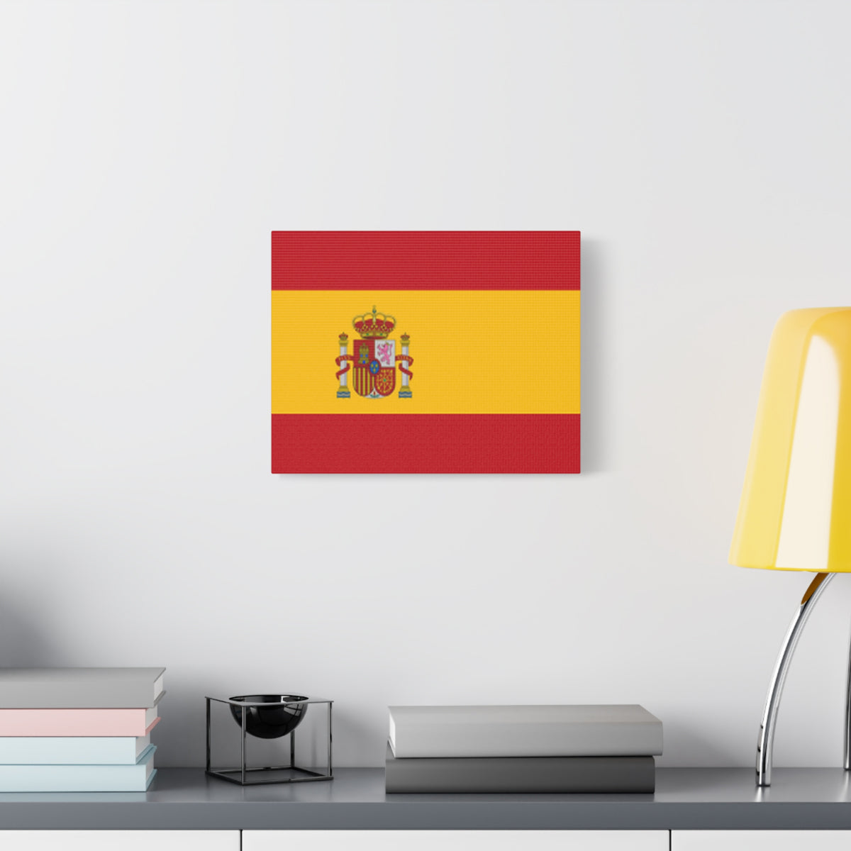 Spain Country Flag Canvas Vibrant Wall Art Unframed Home Decor-Express Your Love Gifts