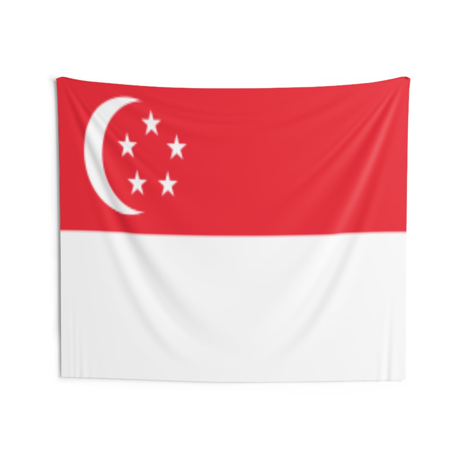 Singapore Country Flag Wall Hanging Tapestry-Express Your Love Gifts