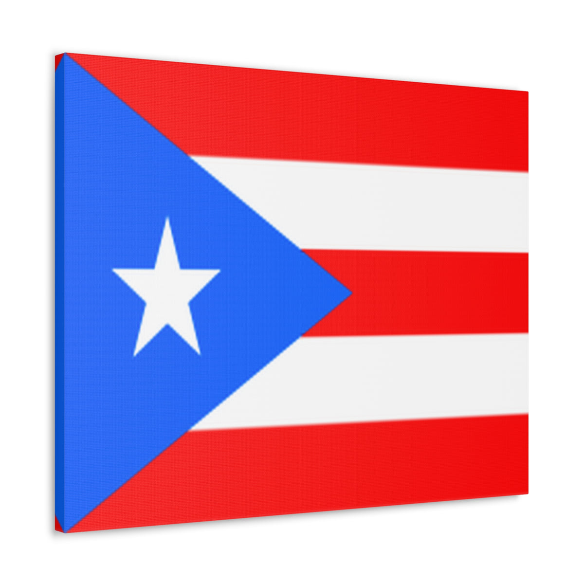 Puerto Rico Country Flag Canvas Vibrant Wall Art Unframed Home Decor-Express Your Love Gifts