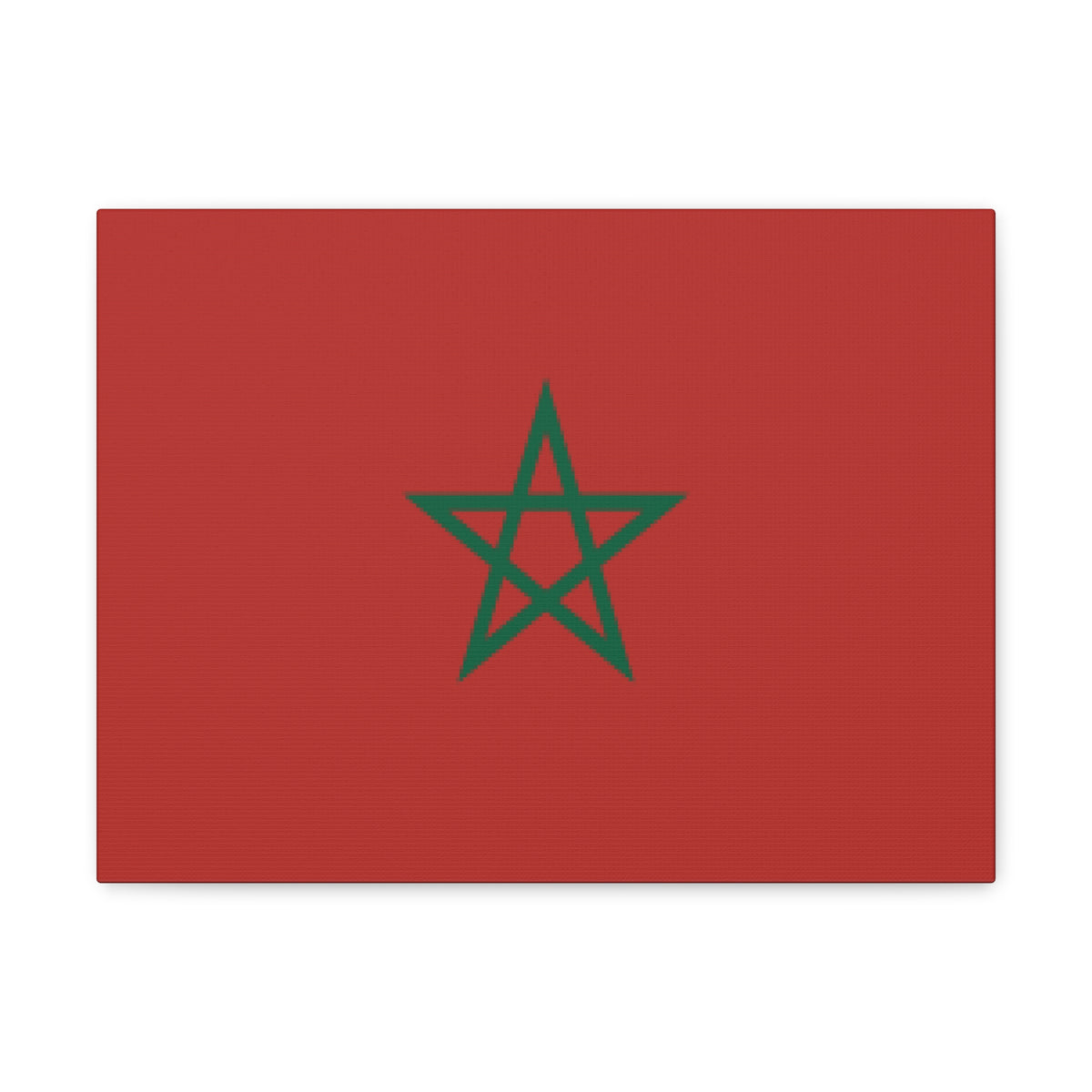 Morocco Country Flag Canvas Vibrant Wall Art Unframed Home Decor-Express Your Love Gifts