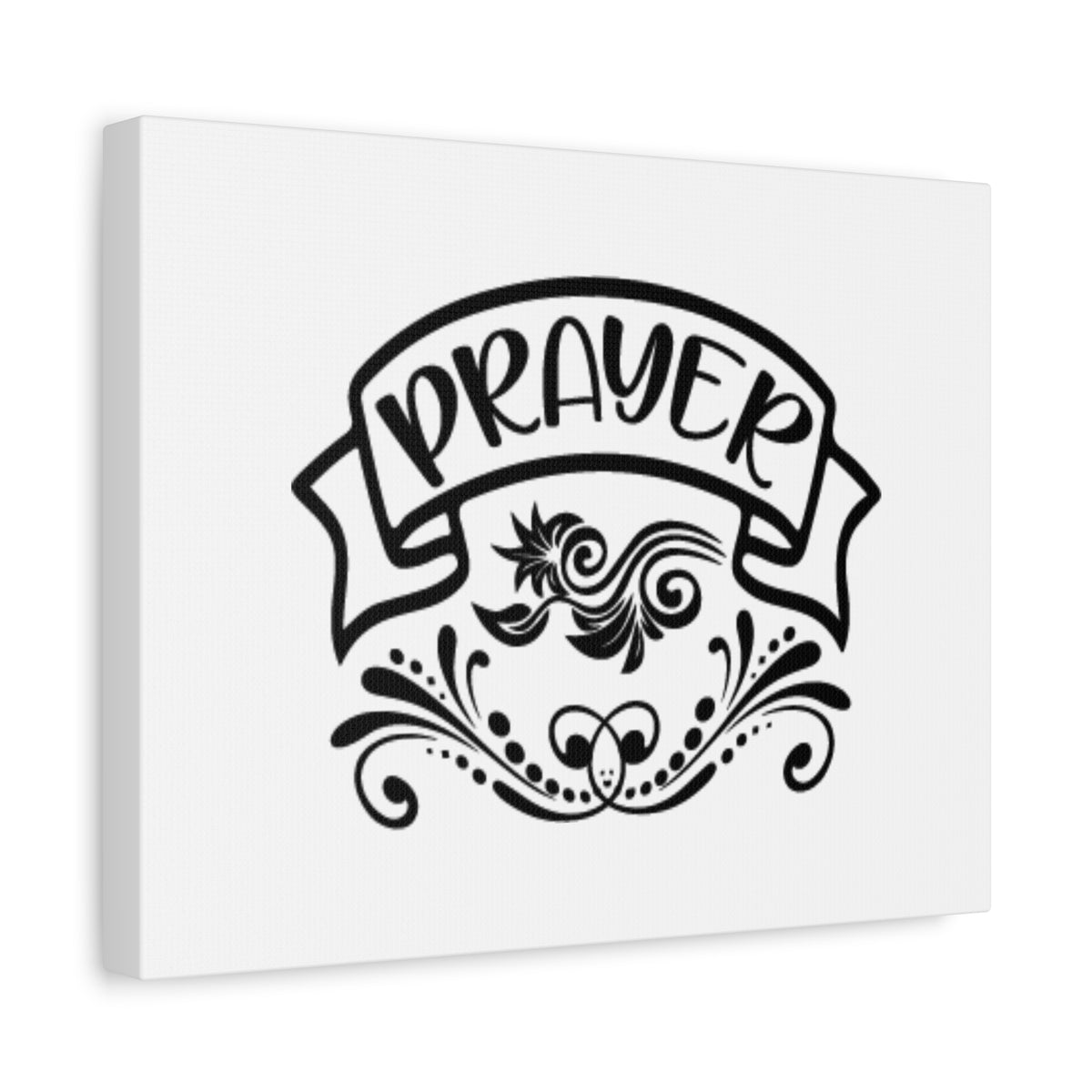 Scripture Canvas Prayer PSALM 102:17 Christian Wall Art Bible Verse Print Ready to Hang-Express Your Love Gifts