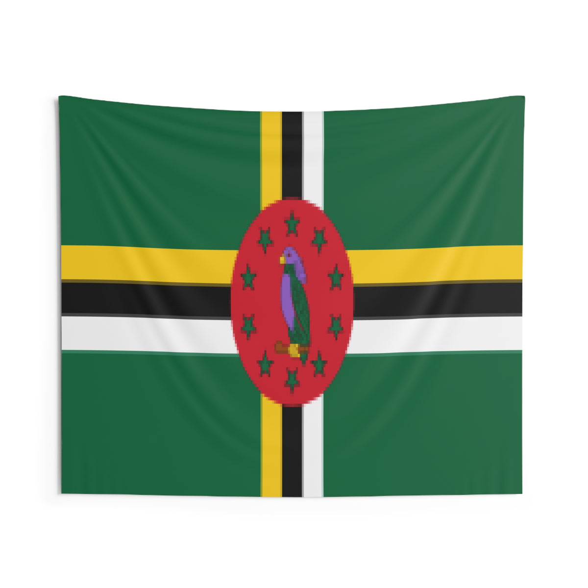 Dominica Country Flag Wall Hanging Tapestry-Express Your Love Gifts