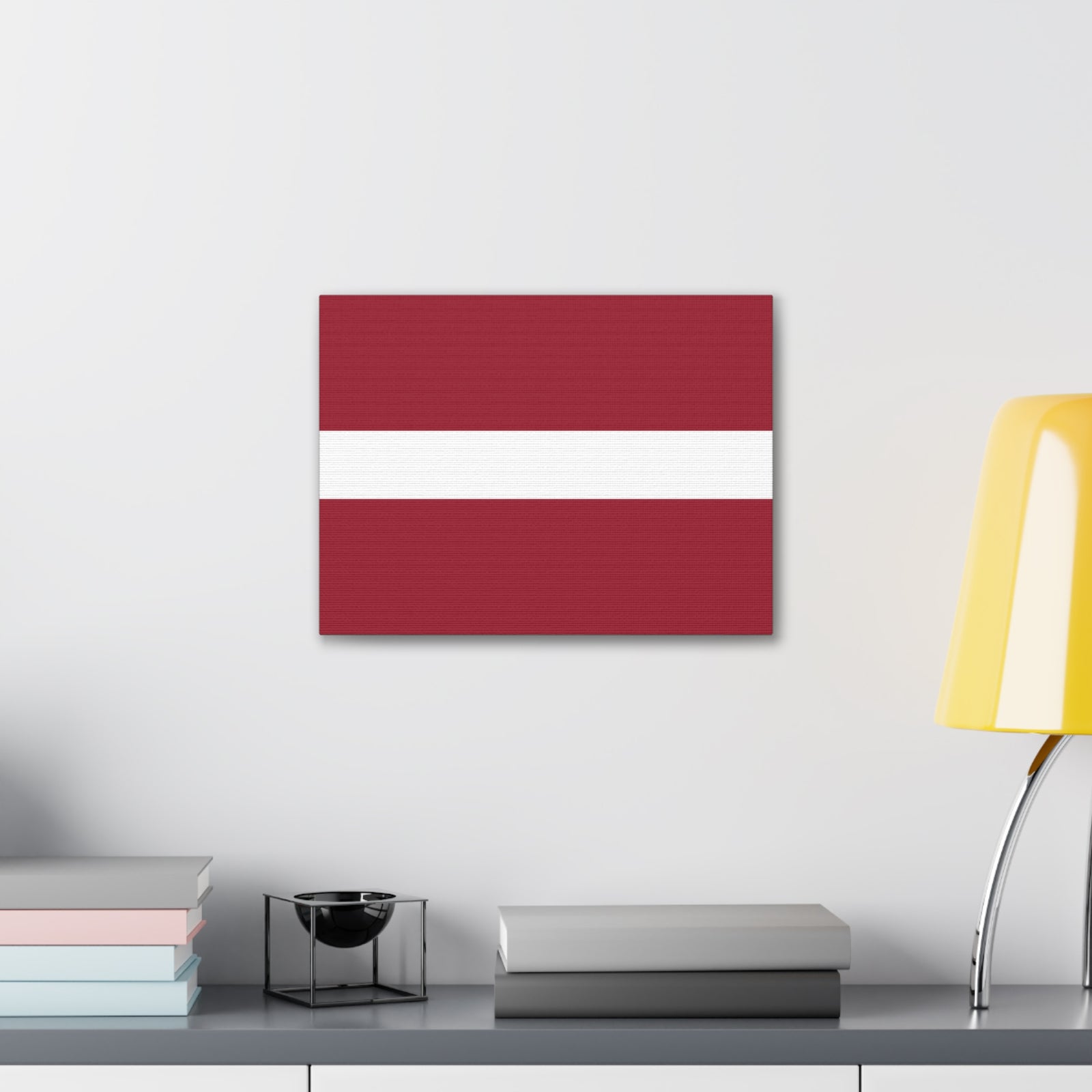 Latvia Country Flag Canvas Vibrant Wall Art Unframed Home Decor-Express Your Love Gifts