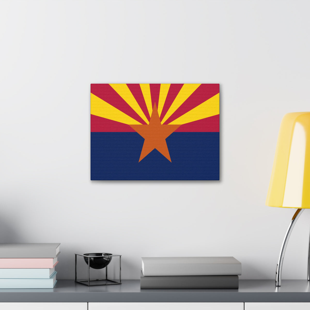 Arizona State Flag Canvas Vibrant Wall Art Unframed Home Decor-Express Your Love Gifts