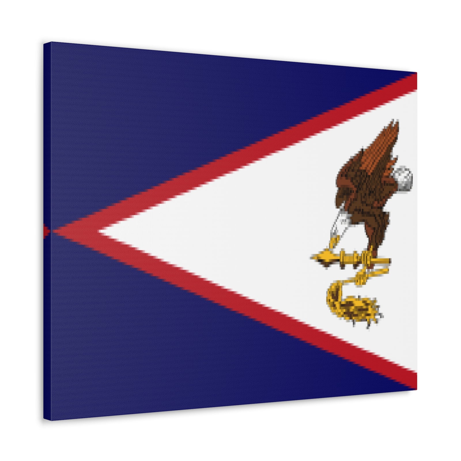 American Samoa Country Flag Canvas Vibrant Wall Art Unframed Home Decor-Express Your Love Gifts