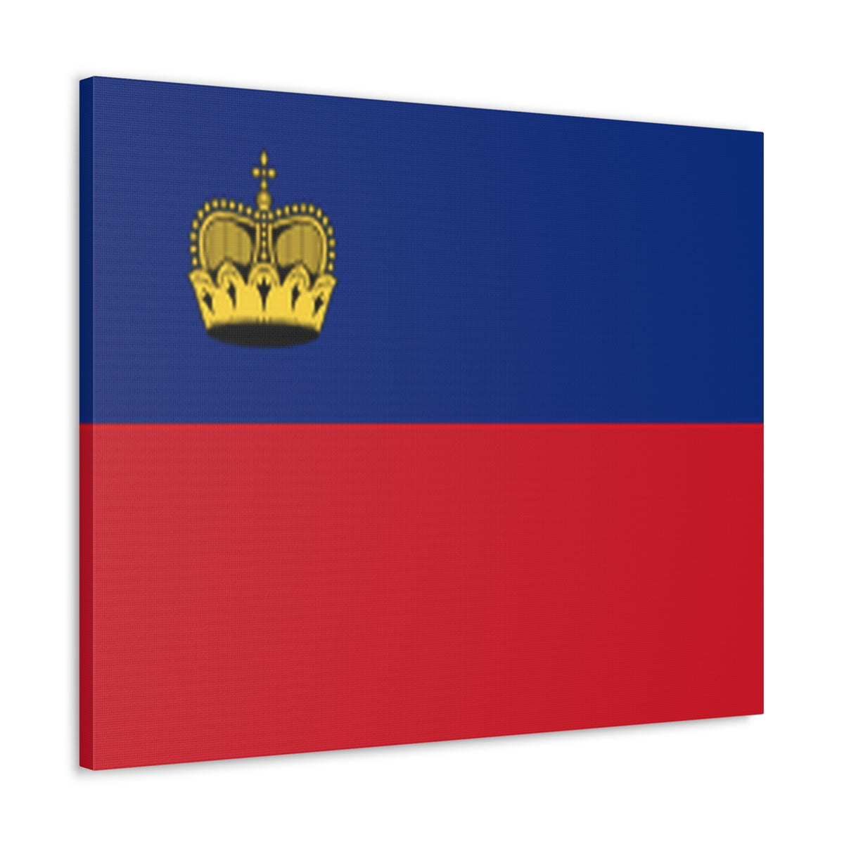 Liechtenstein Country Flag Canvas Vibrant Wall Art Unframed Home Decor-Express Your Love Gifts