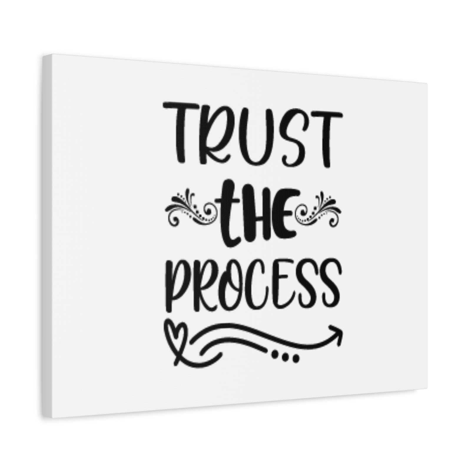 Scripture Canvas Trust The Process Psalm 9:10 Christian Wall Art Bible Verse Print Ready to Hang-Express Your Love Gifts