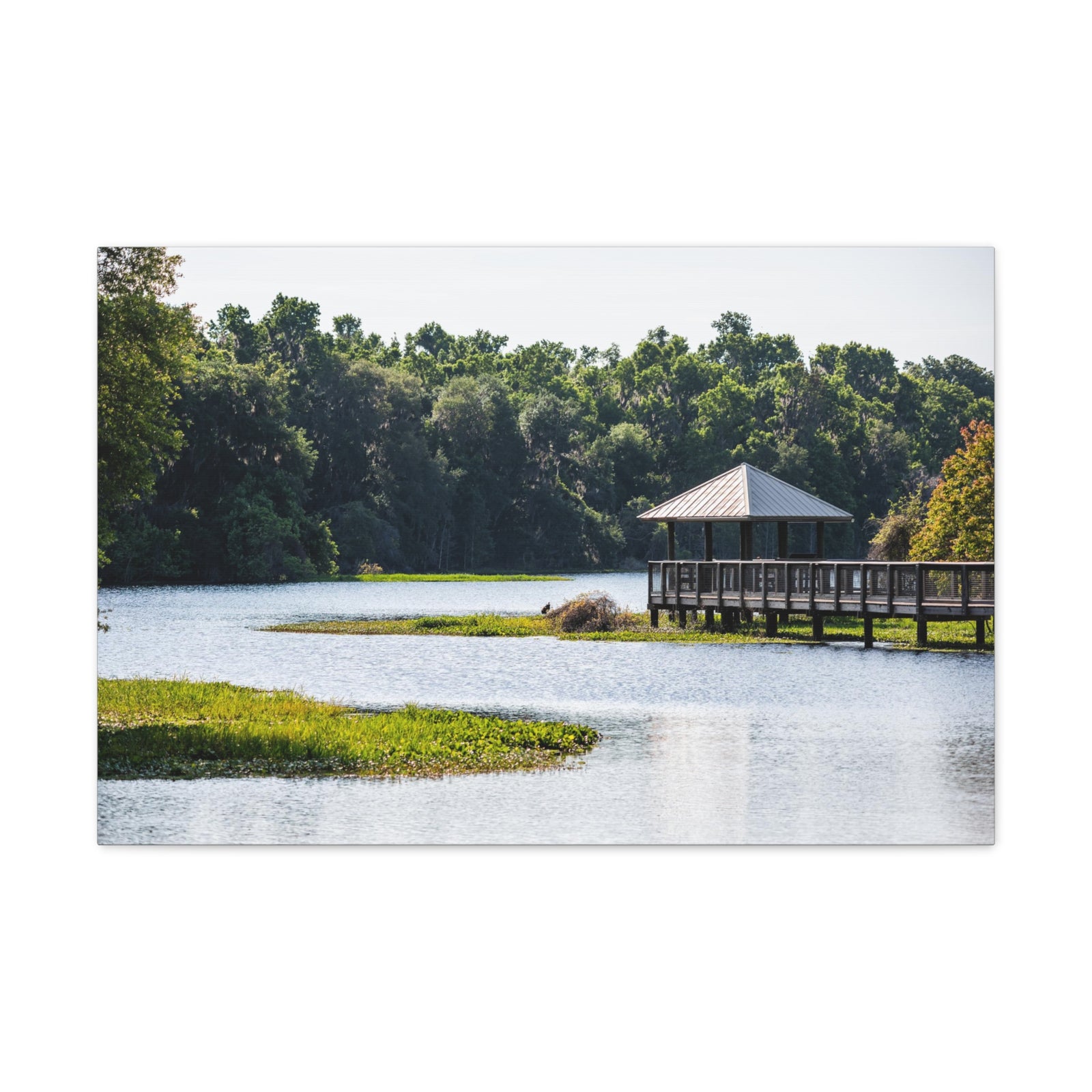 Prairie Lakes Park Canvas Wall Art for Home Decor Ready-to-Hang-Express Your Love Gifts