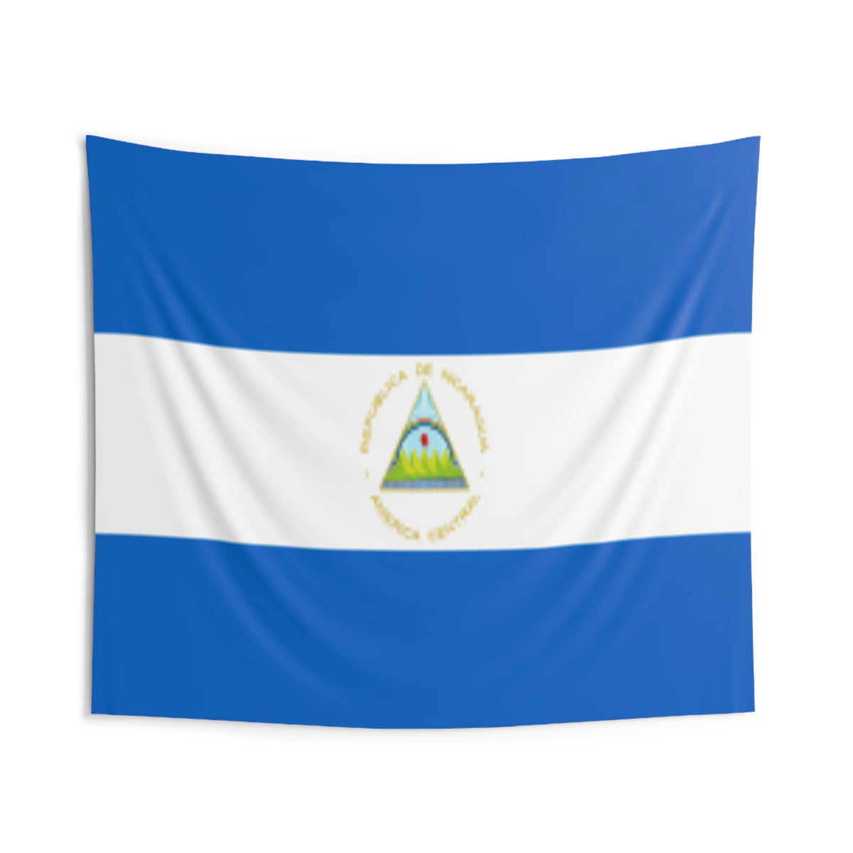 Nicaragua Country Flag Wall Hanging Tapestry-Express Your Love Gifts