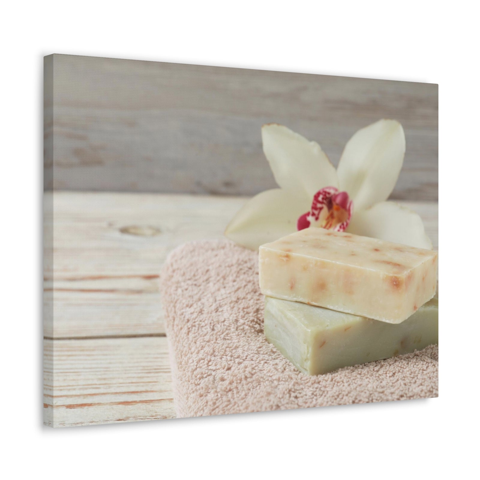 Terry Towel and Lily Forest Floral Nature Photography Canvas Wall Art for Home Decor Ready-to-Hang-Express Your Love Gifts