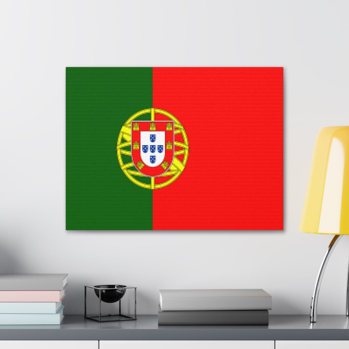 Portugal Country Flag Canvas Vibrant Wall Art Unframed Home Decor-Express Your Love Gifts