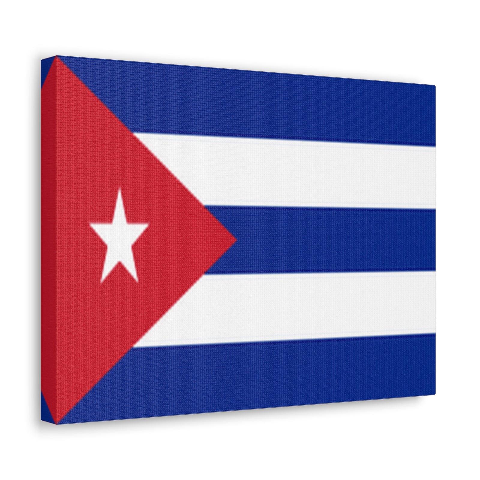 Cuba Country Flag Canvas Vibrant Wall Art Unframed Home Decor-Express Your Love Gifts