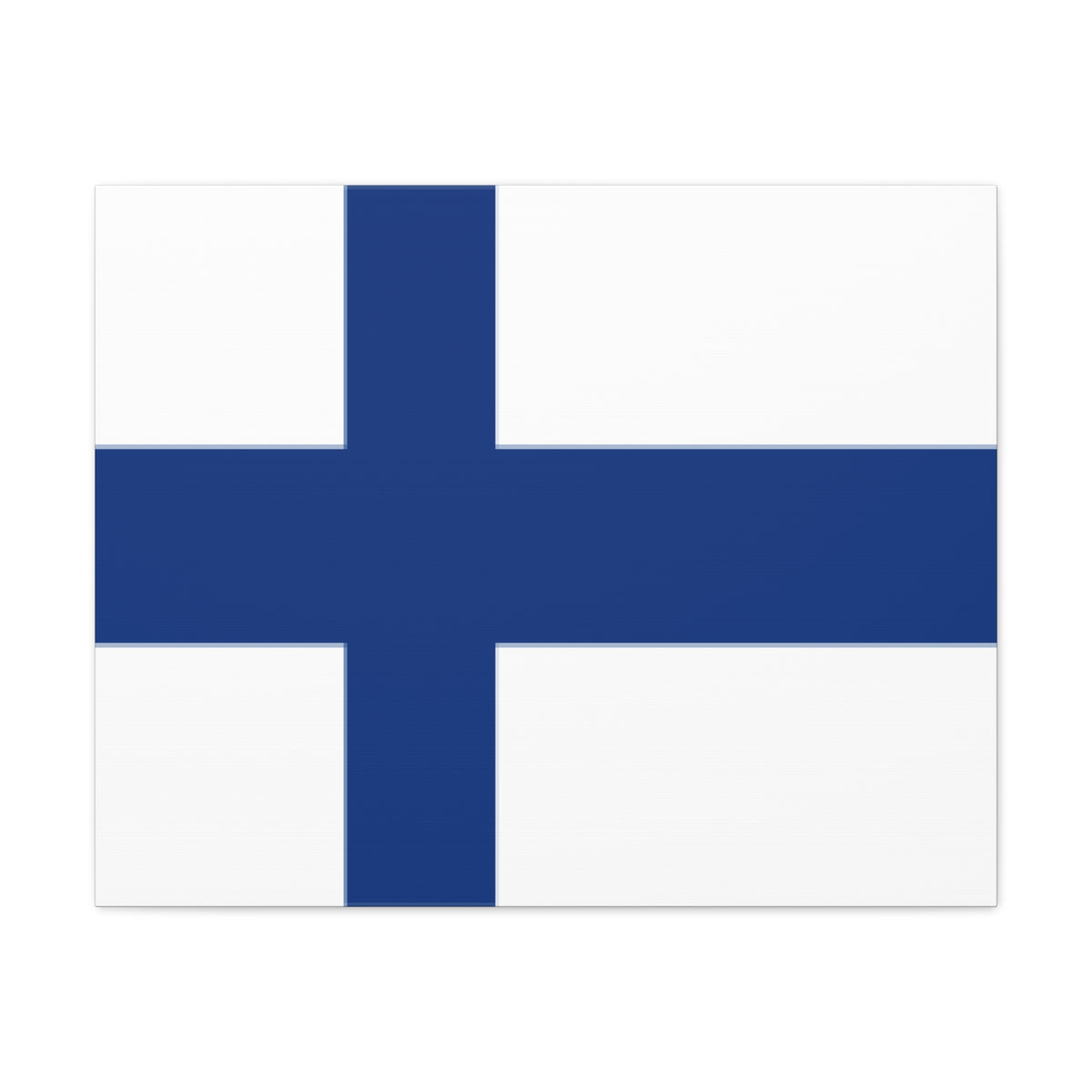 Finland Country Flag Canvas Vibrant Wall Art Unframed Home Decor-Express Your Love Gifts