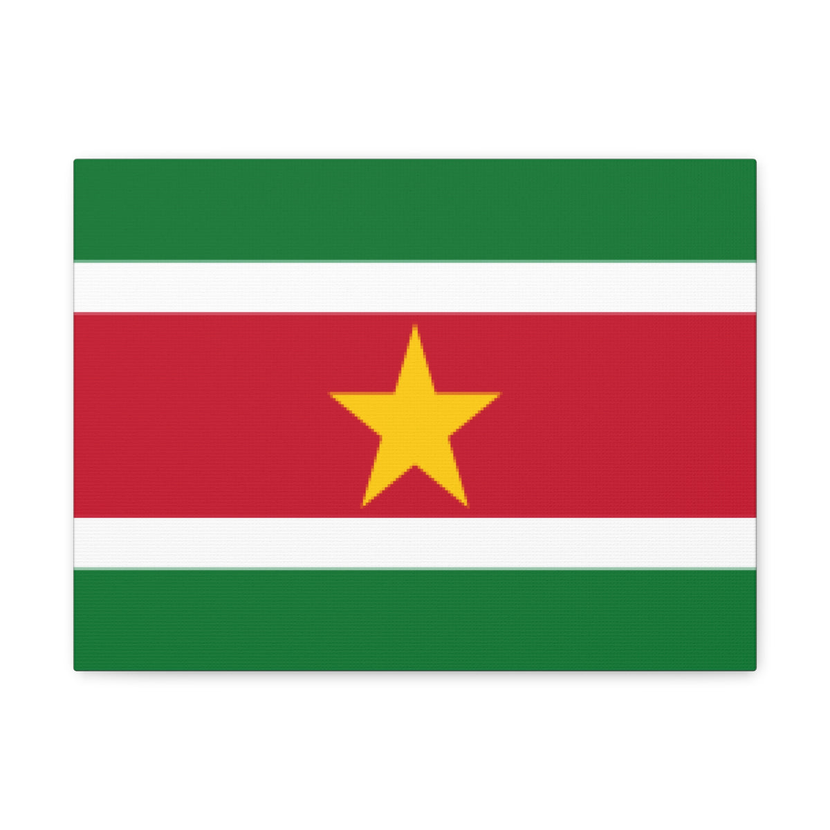 Suriname Country Flag Canvas Vibrant Wall Art Unframed Home Decor-Express Your Love Gifts