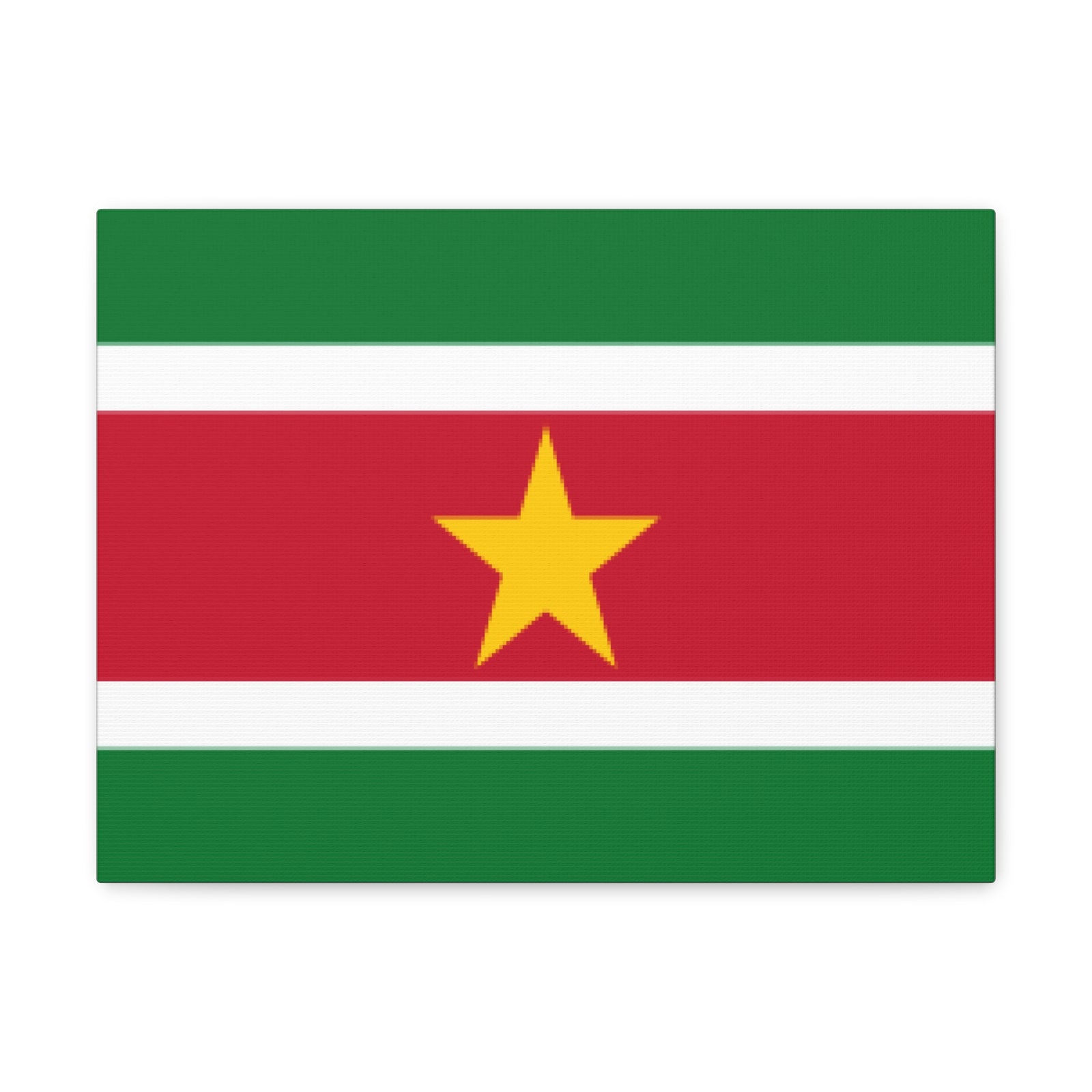 Suriname Country Flag Canvas Vibrant Wall Art Unframed Home Decor-Express Your Love Gifts