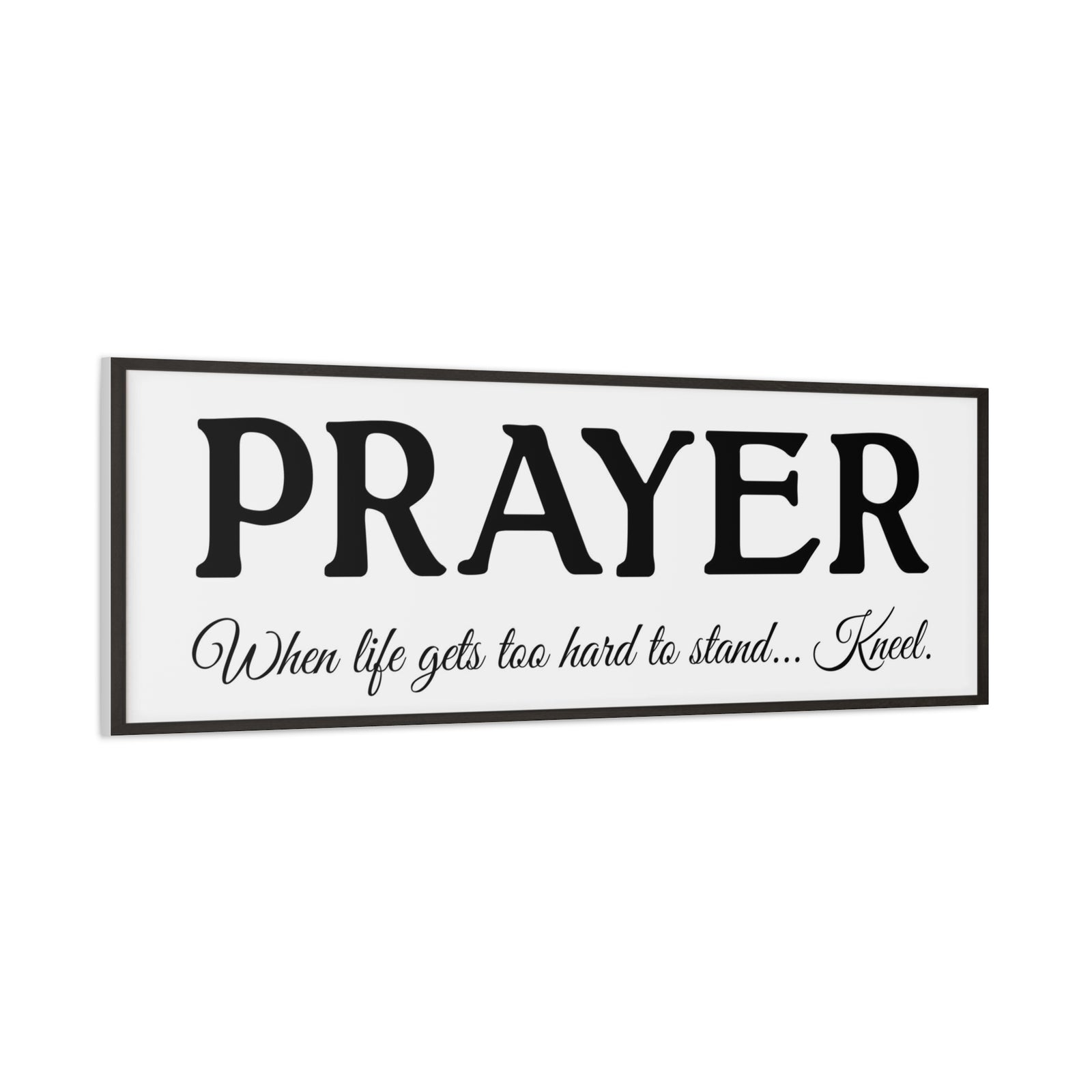 Scripture Walls Prayer White Bible Verse Canvas Christian Wall Art Ready to Hang Unframed-Express Your Love Gifts