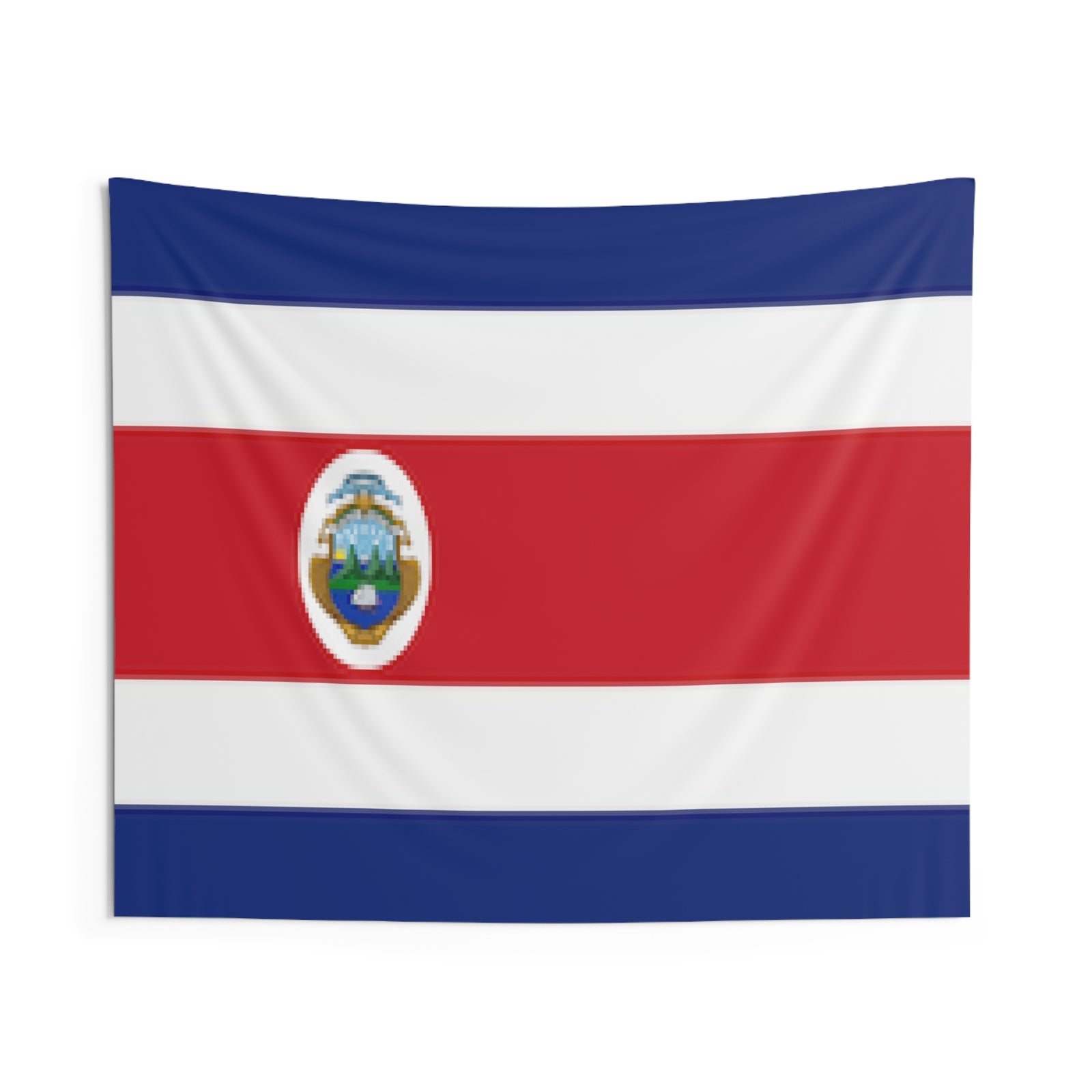 Costa Rica Country Flag Wall Hanging Tapestry-Express Your Love Gifts