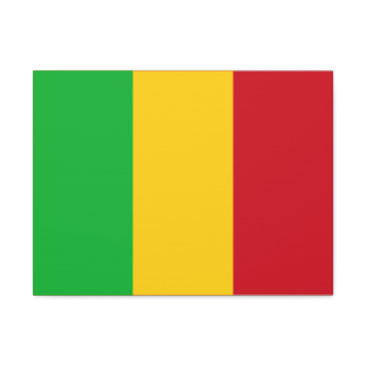 Mali Country Flag Canvas Vibrant Wall Art Unframed Home Decor-Express Your Love Gifts