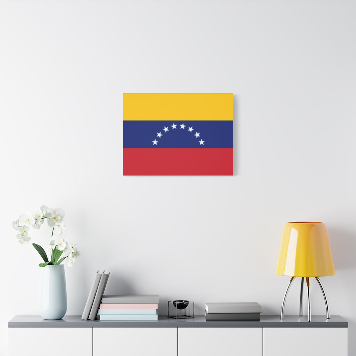 Venezuela Country Flag Canvas Vibrant Wall Art Unframed Home Decor-Express Your Love Gifts