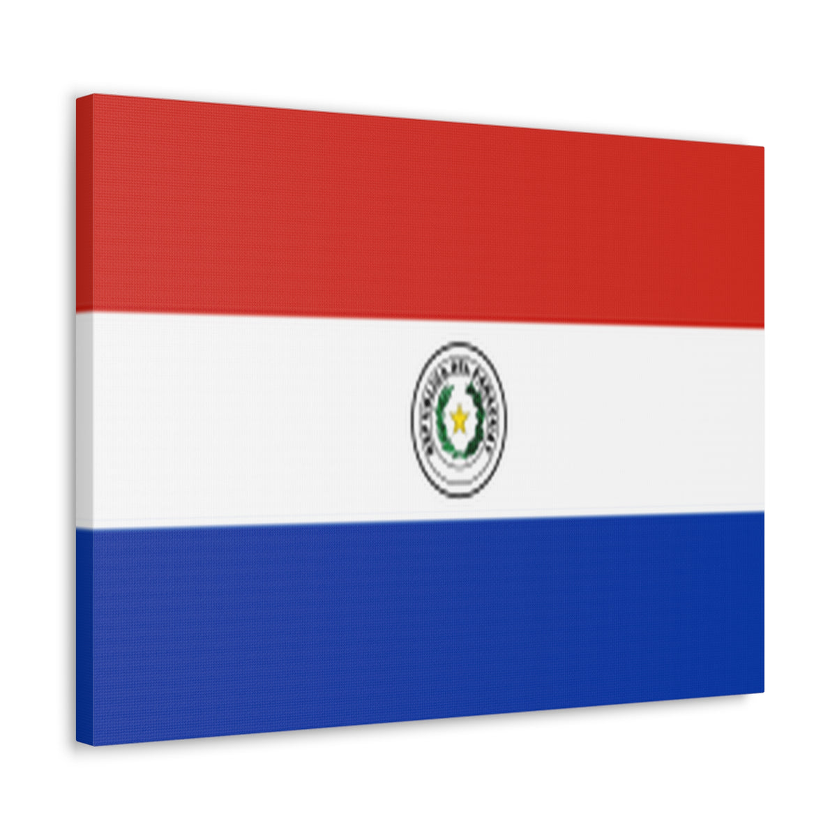 Paraguay Country Flag Canvas Vibrant Wall Art Unframed Home Decor-Express Your Love Gifts