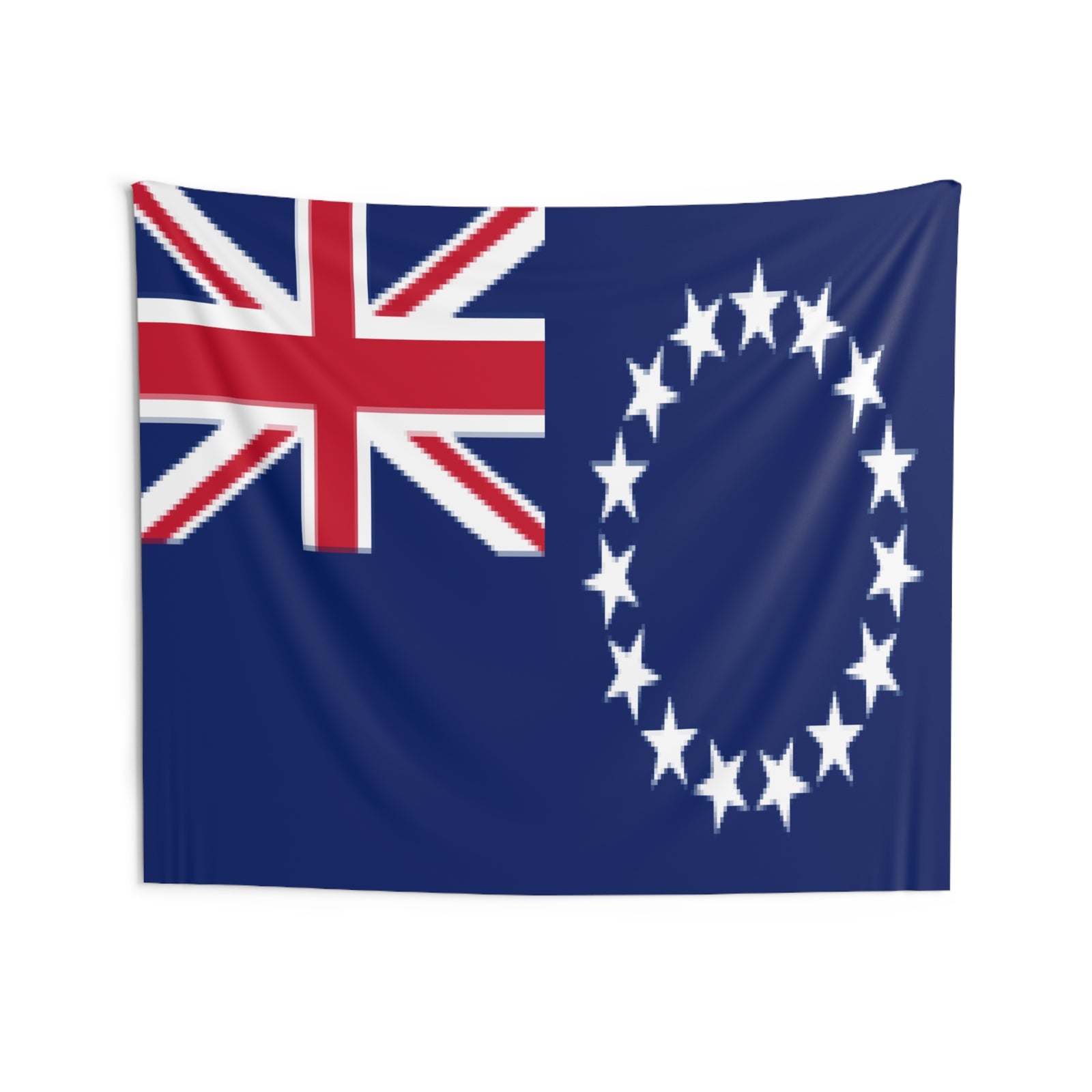 Cook Islands Country Flag Wall Hanging Tapestry-Express Your Love Gifts