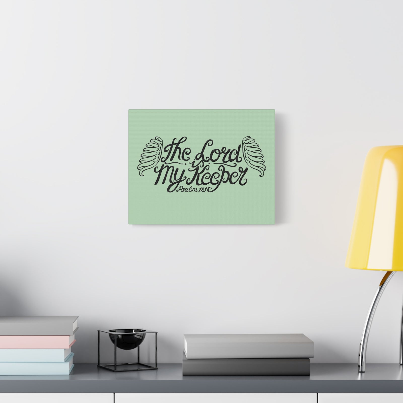 Scripture Walls The Lord Is My Keeper Psalm 121 Bible Verse Canvas Christian Wall Art Ready To Hang-Express Your Love Gifts