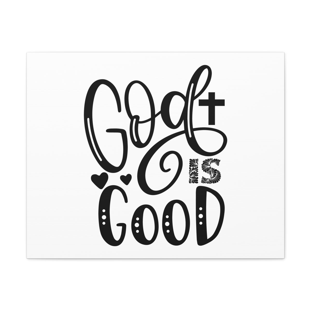 Scripture Walls God Is Good Psalm 103:8 Christian Wall Art Print Ready to Hang-Express Your Love Gifts