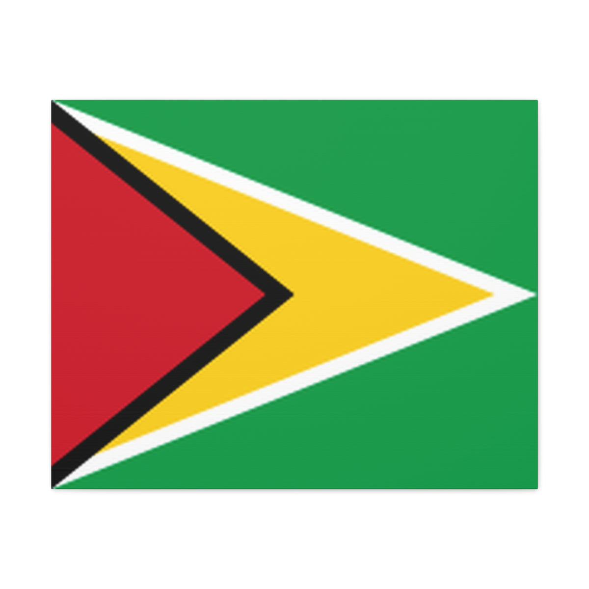 Guyana Country Flag Canvas Vibrant Wall Art Unframed Home Decor-Express Your Love Gifts