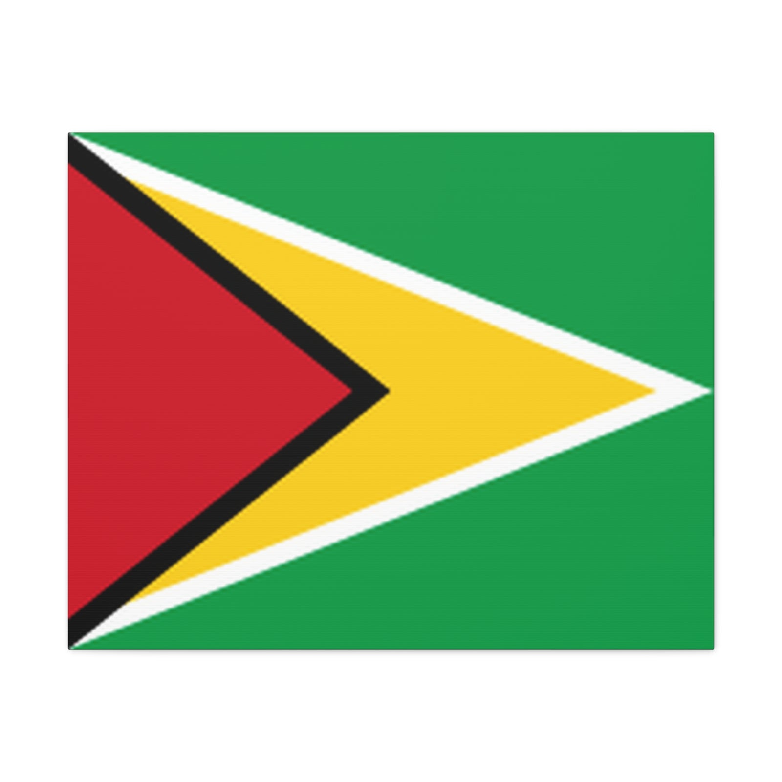 Guyana Country Flag Canvas Vibrant Wall Art Unframed Home Decor-Express Your Love Gifts