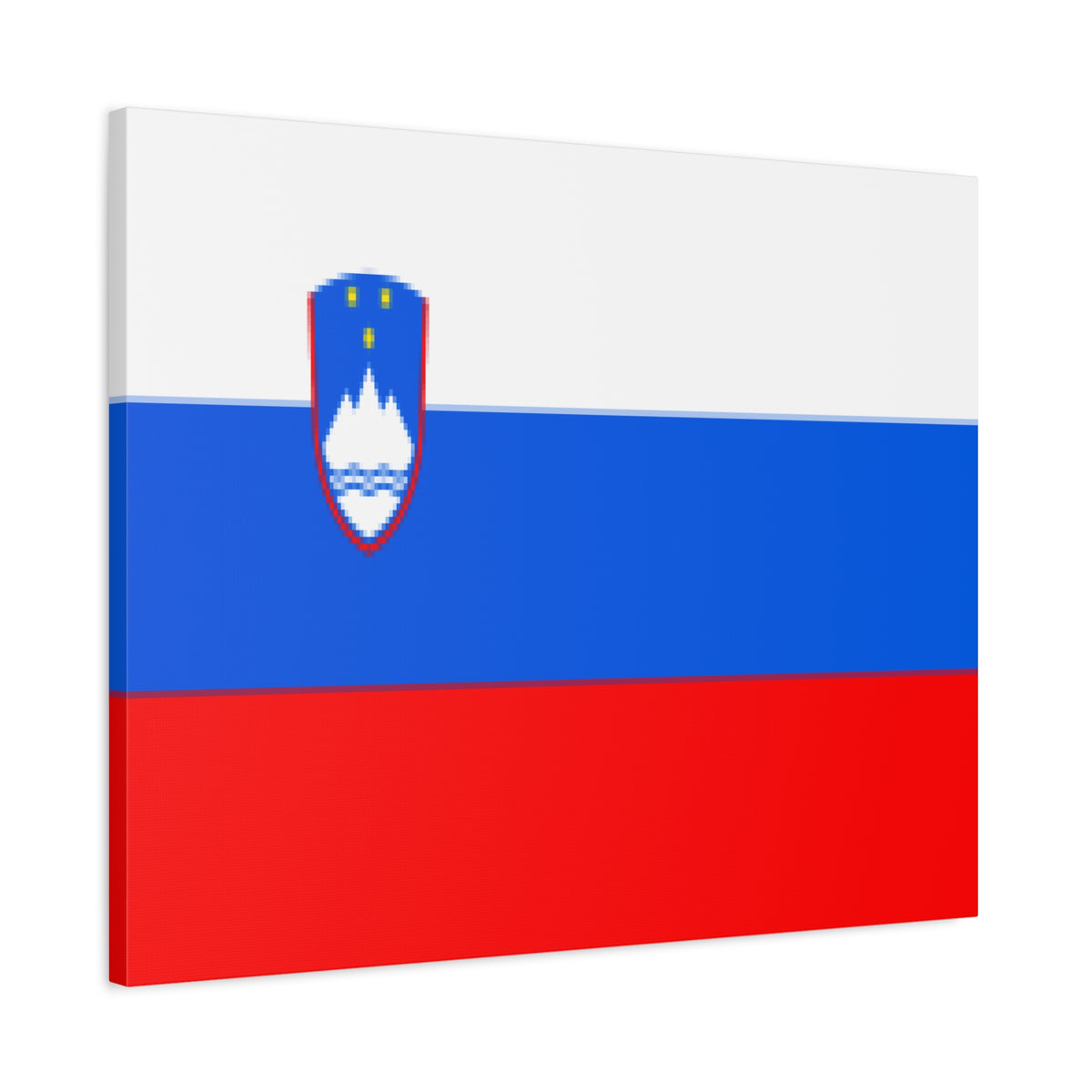Slovenia Country Flag Canvas Vibrant Wall Art Unframed Home Decor-Express Your Love Gifts