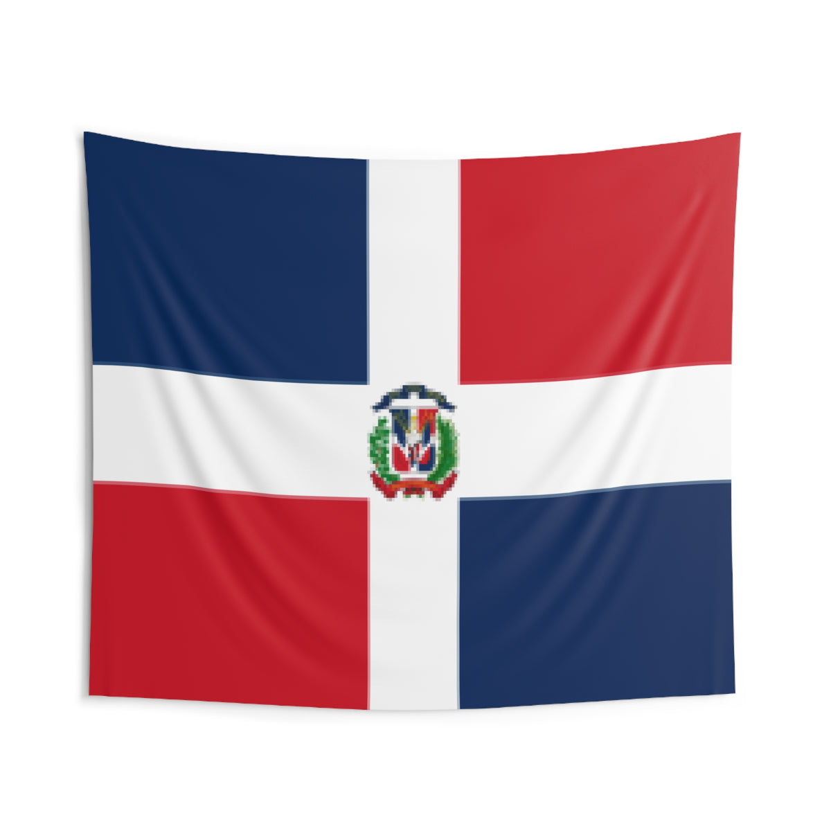 Dominican Republic Country Flag Wall Hanging Tapestry-Express Your Love Gifts