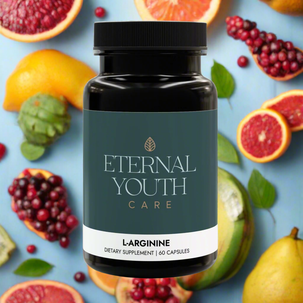 Eternal Youth L-Arginine Supplement – Performance & Recovery Support | Non-GMO (60 Capsules)-Express Your Love Gifts
