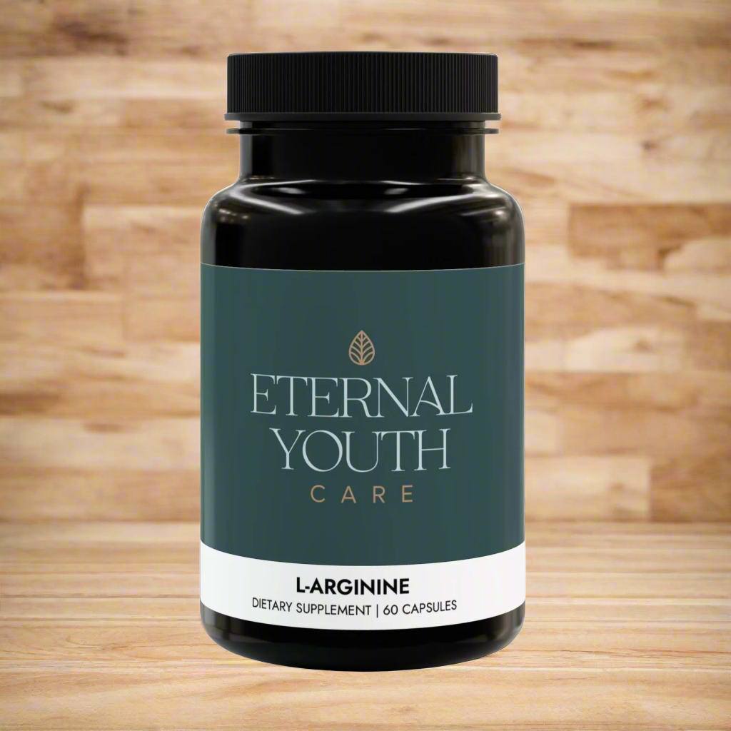 Eternal Youth L-Arginine Supplement – Performance & Recovery Support | Non-GMO (60 Capsules)-Express Your Love Gifts