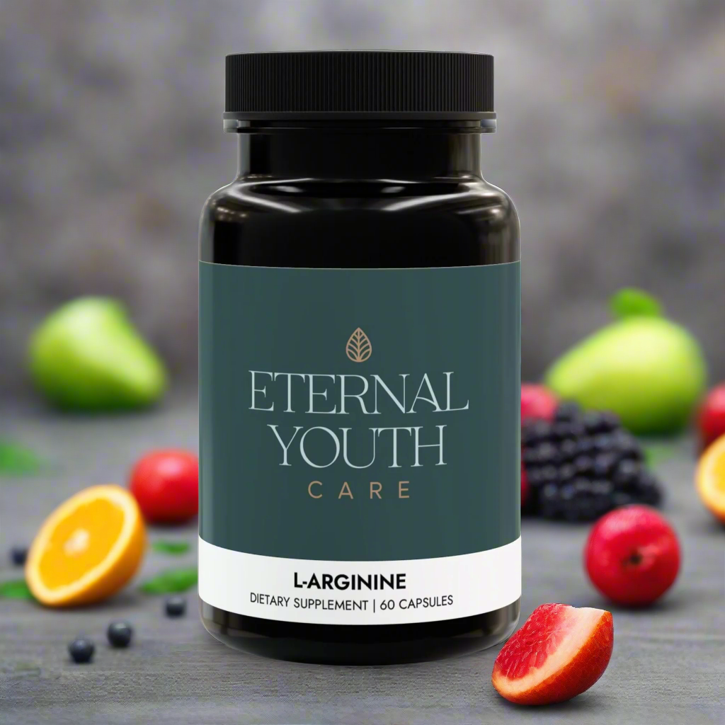 Eternal Youth L-Arginine Supplement – Performance & Recovery Support | Non-GMO (60 Capsules)-Express Your Love Gifts
