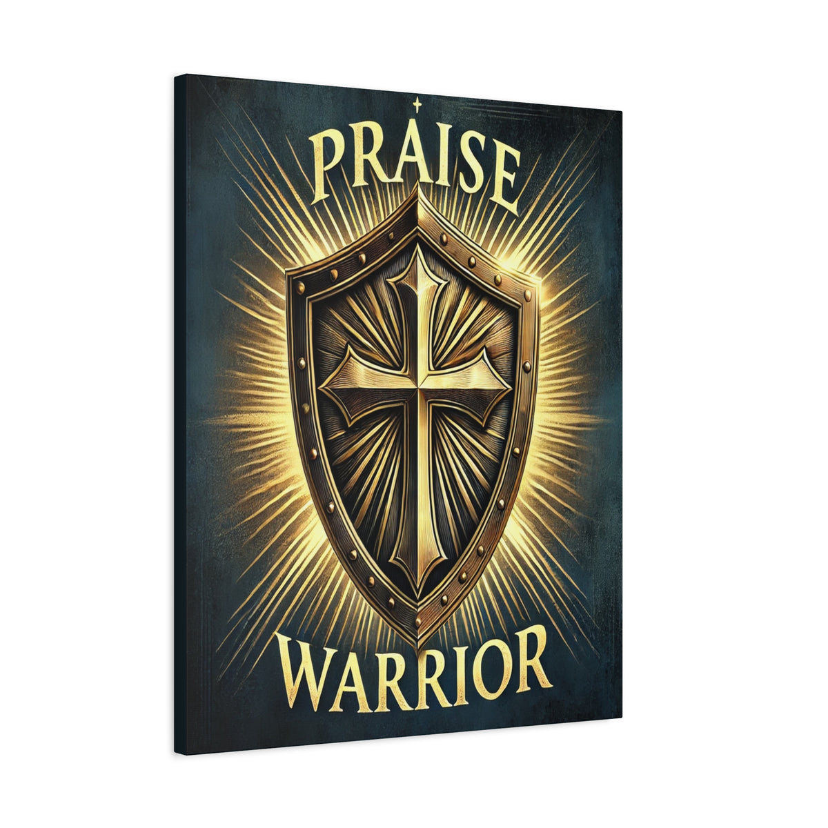 Scripture Walls Praise Warrior Psalm 149 Bible Verse Canvas Christian Wall Art Ready to Hang Unframed-Express Your Love Gifts