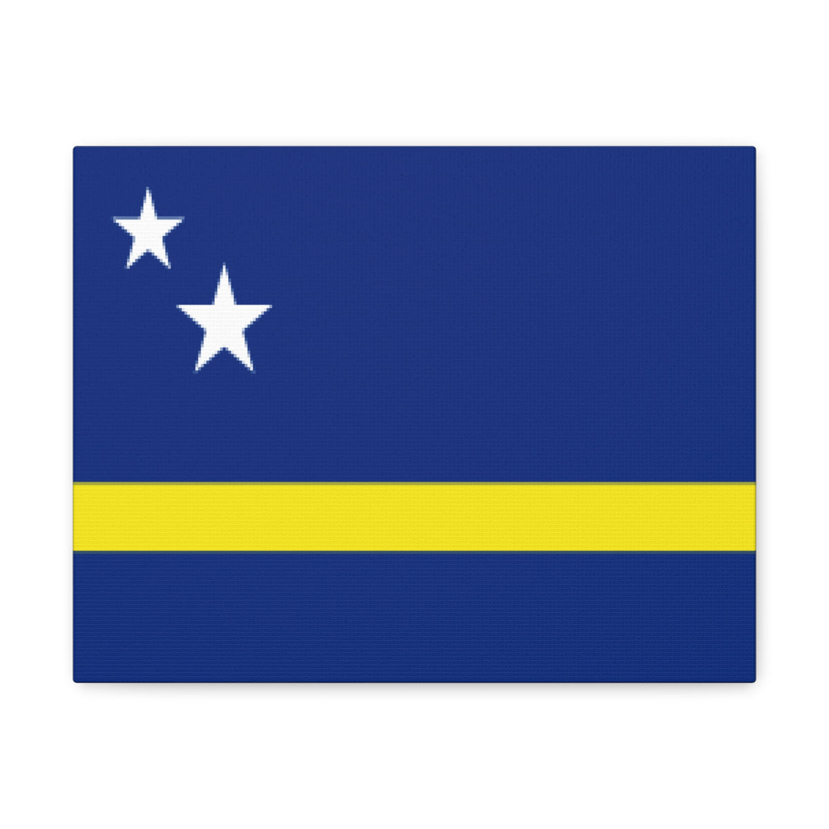 Curacao Country Flag Canvas Vibrant Wall Art Unframed Home Decor-Express Your Love Gifts