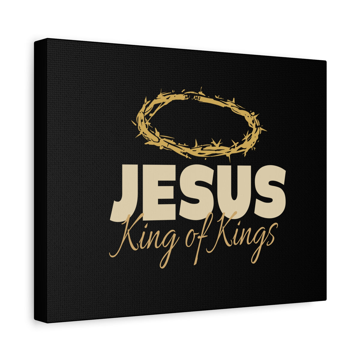 Scripture Walls Jesus King of Kings Bible Verse Canvas Christian Wall Art Ready to Hang Unframed-Express Your Love Gifts