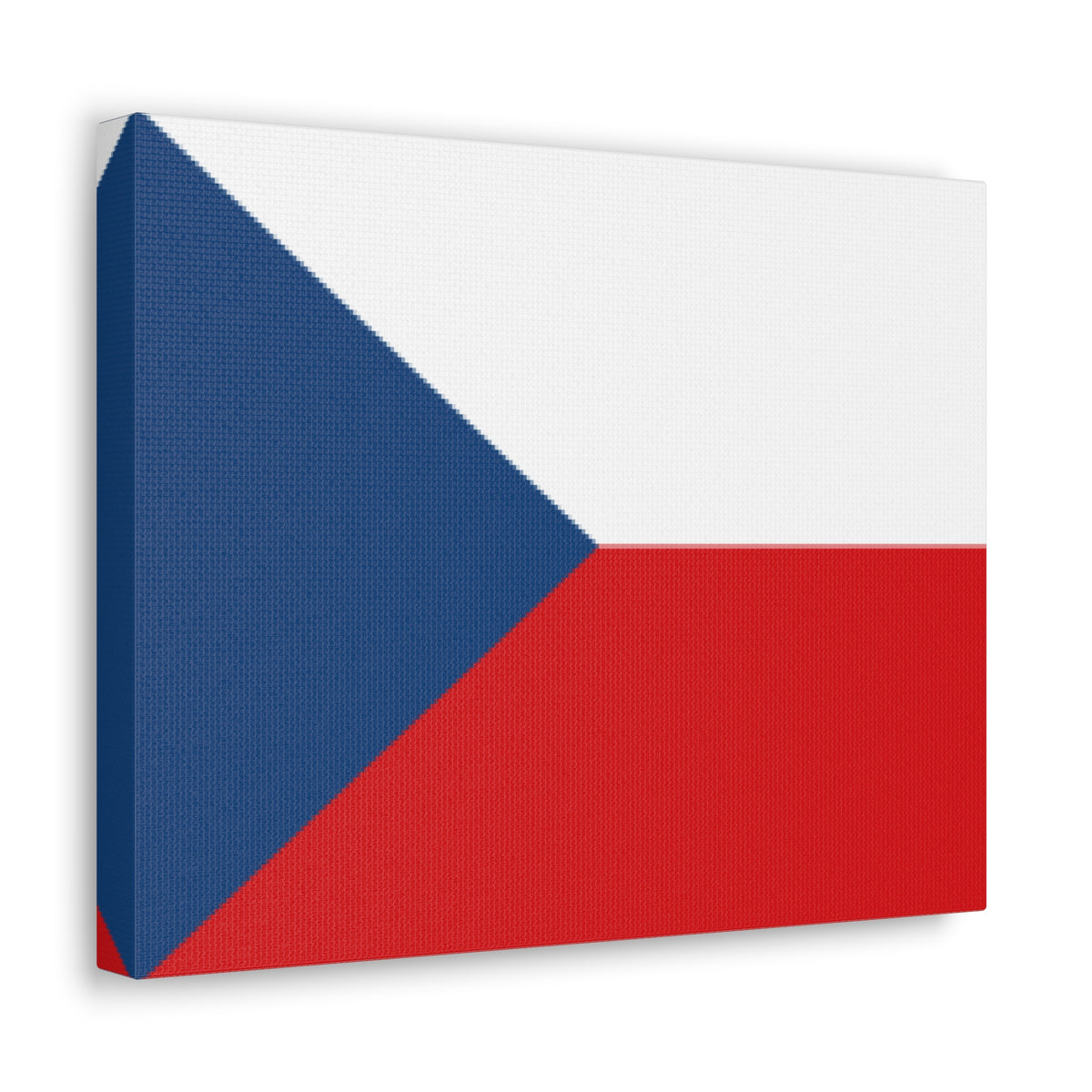 Czechia Country Flag Canvas Vibrant Wall Art Unframed Home Decor-Express Your Love Gifts
