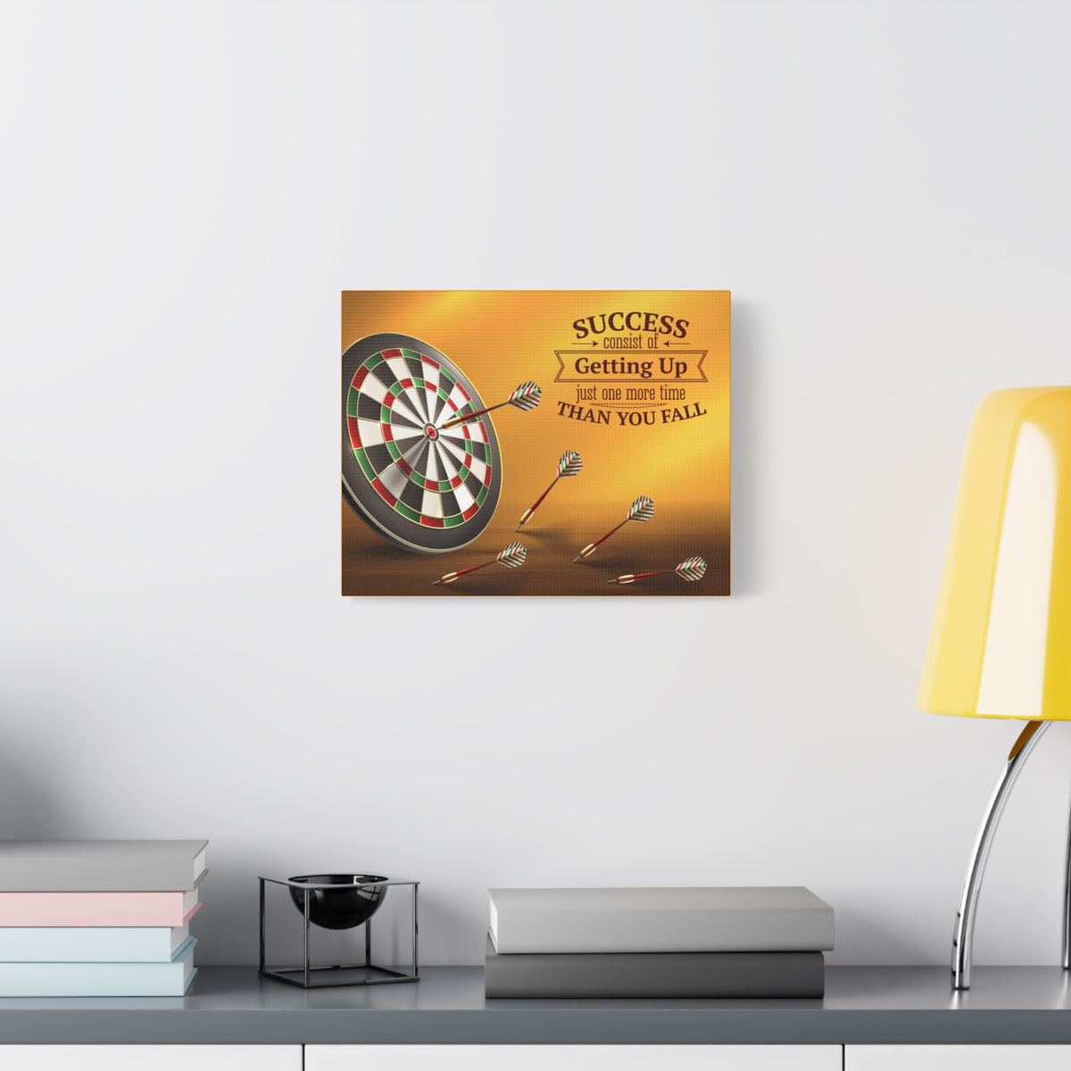 Inspirational Quote Canvas Success Wall Art Motivational Motto Inspiring Prints Artwork Decor Ready to Hang-Express Your Love Gifts