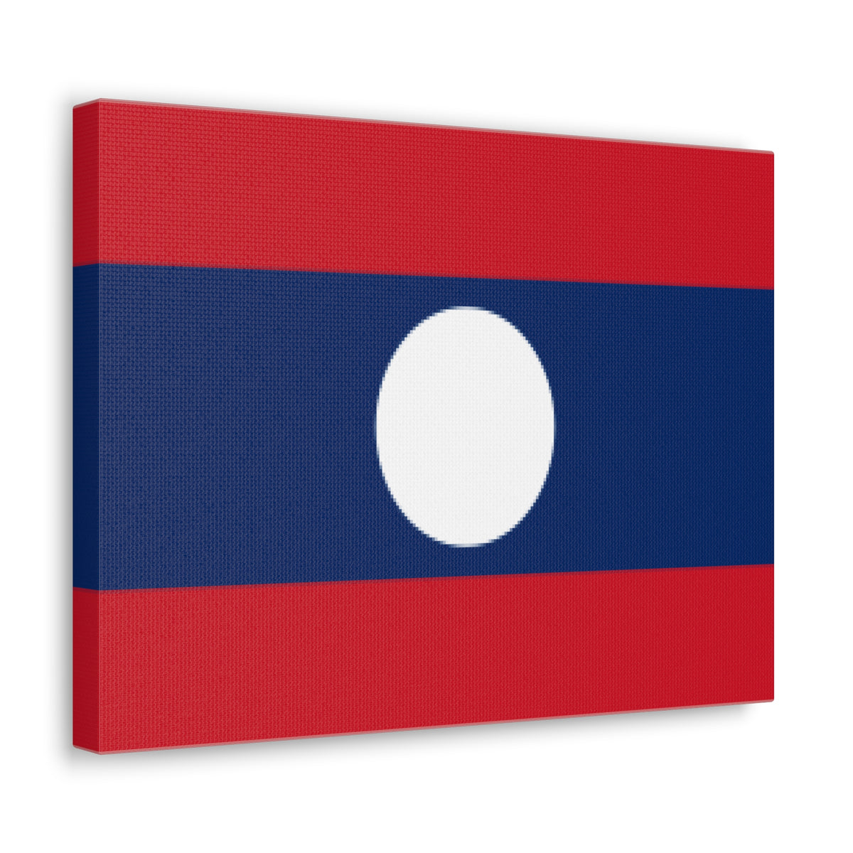 Laos Country Flag Canvas Vibrant Wall Art Unframed Home Decor-Express Your Love Gifts