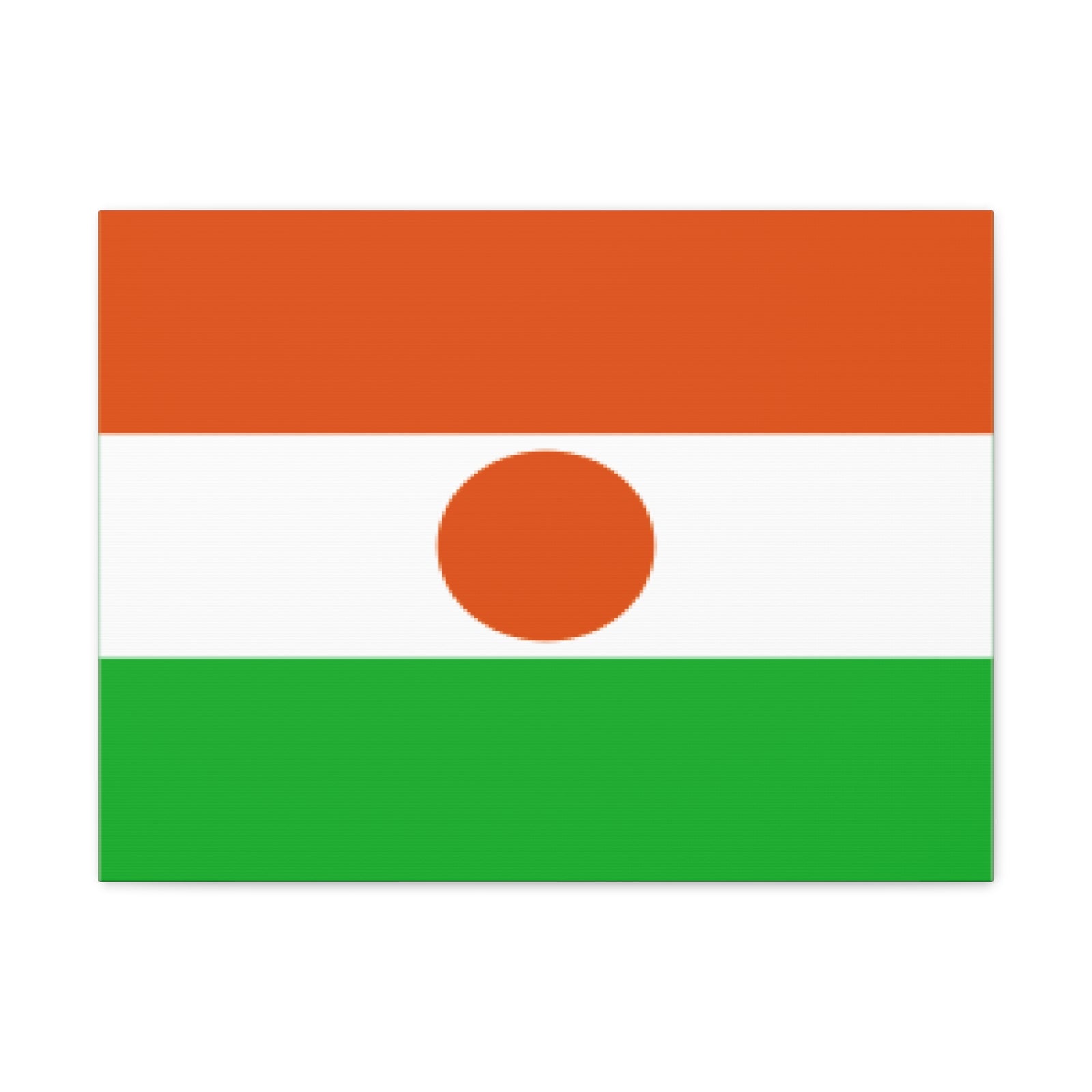 Niger Country Flag Canvas Vibrant Wall Art Unframed Home Decor-Express Your Love Gifts