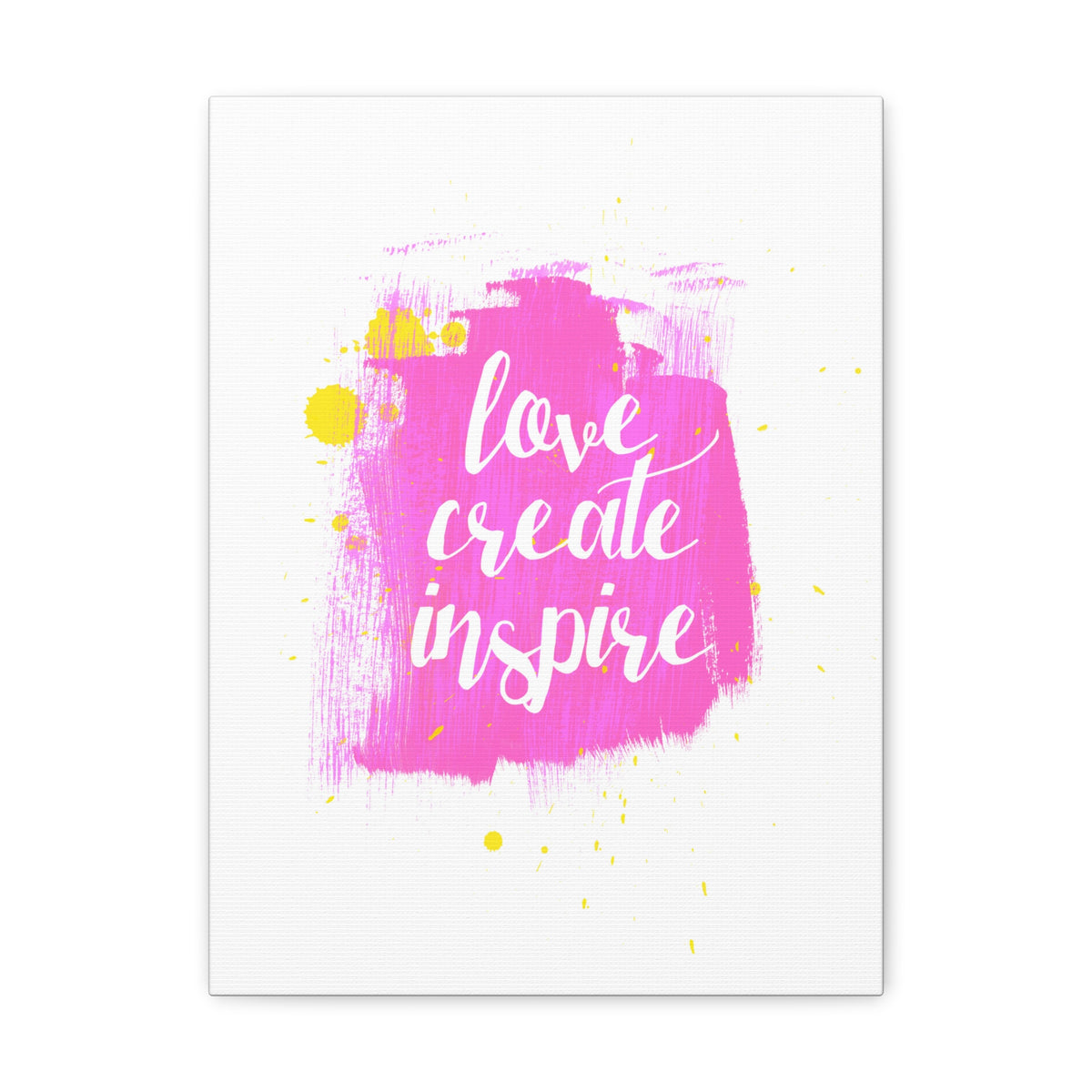 Inspirational Wall Art Love Create Inspire Motivation Wall Decor for Home Office Gym Inspiring Success Quote Print Ready to Hang-Express Your Love Gifts