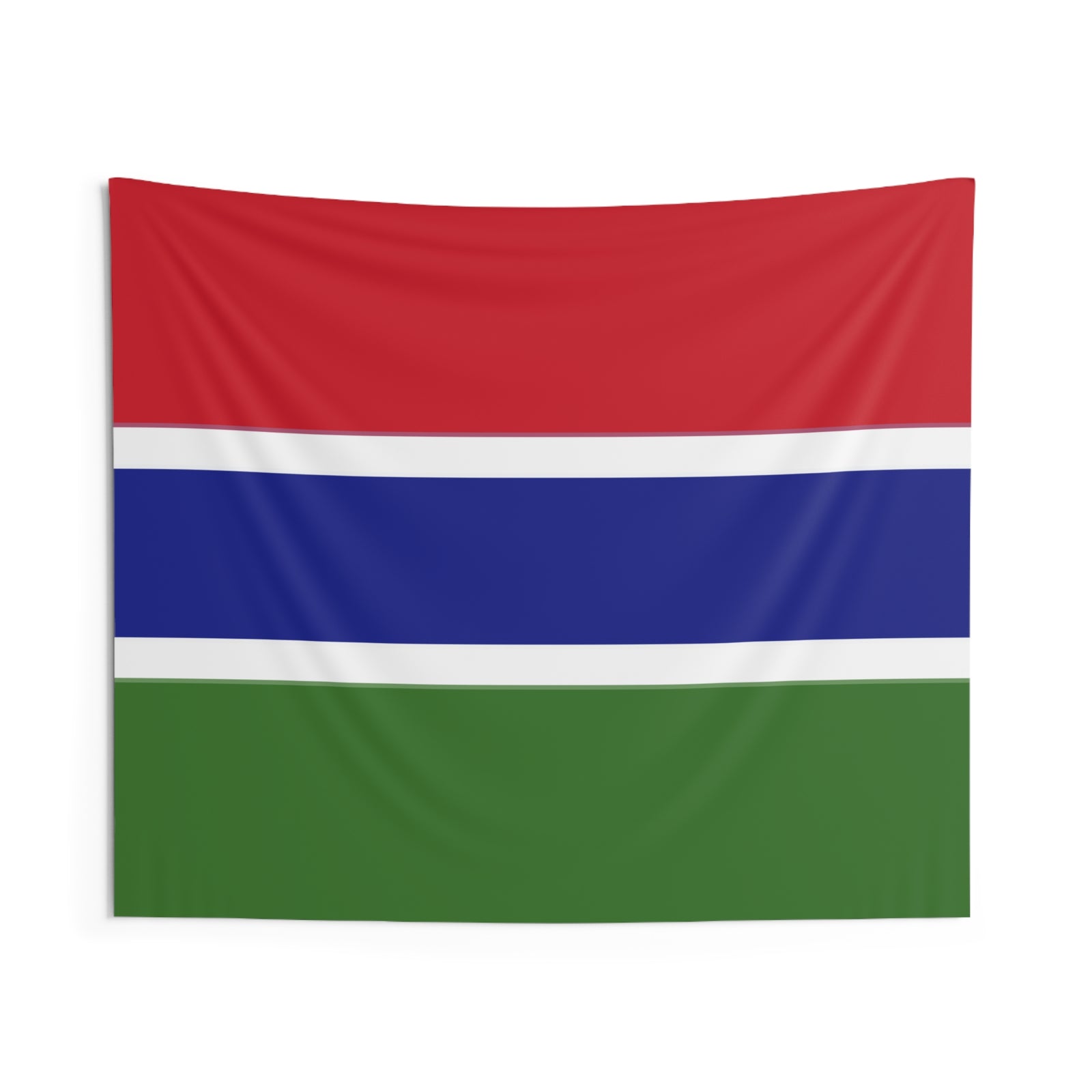 Gambia Country Flag Wall Hanging Tapestry-Express Your Love Gifts