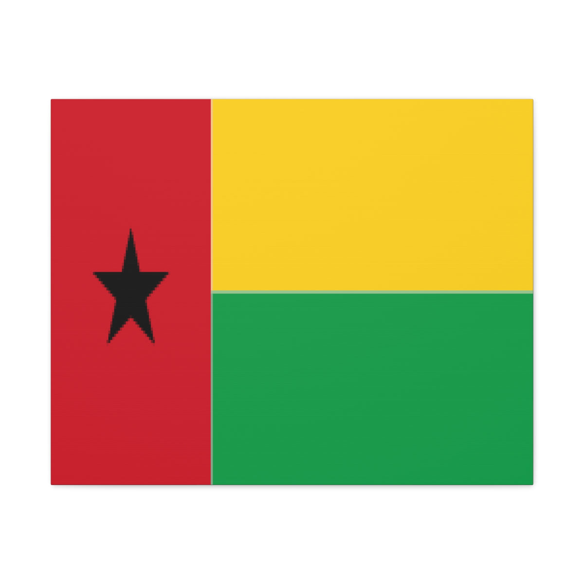 Guinea-Bissau Country Flag Canvas Vibrant Wall Art Unframed Home Decor-Express Your Love Gifts