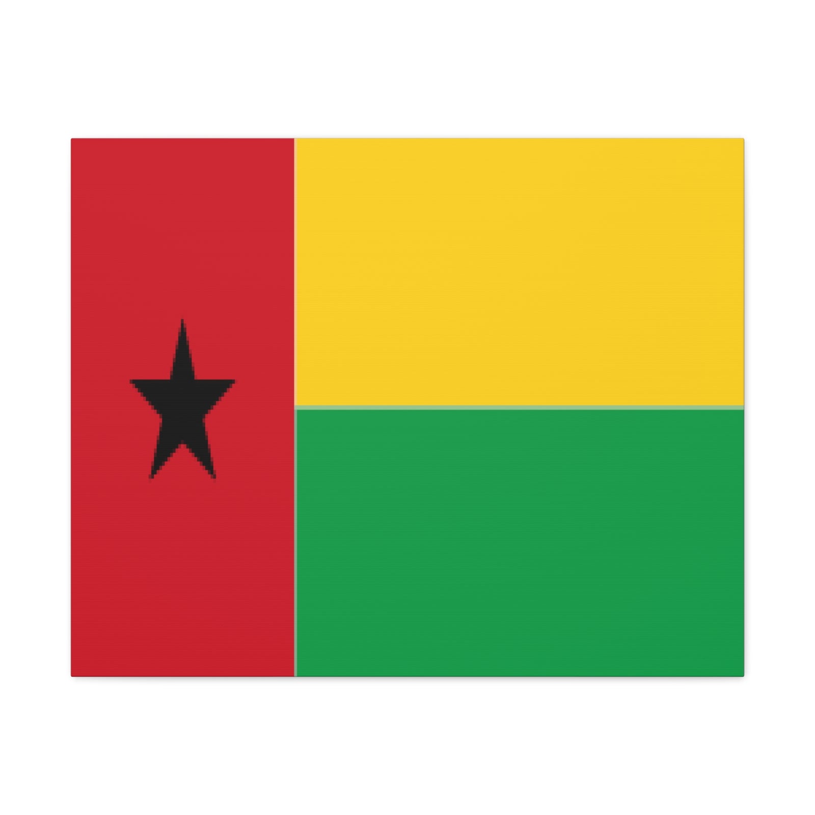Guinea-Bissau Country Flag Canvas Vibrant Wall Art Unframed Home Decor-Express Your Love Gifts