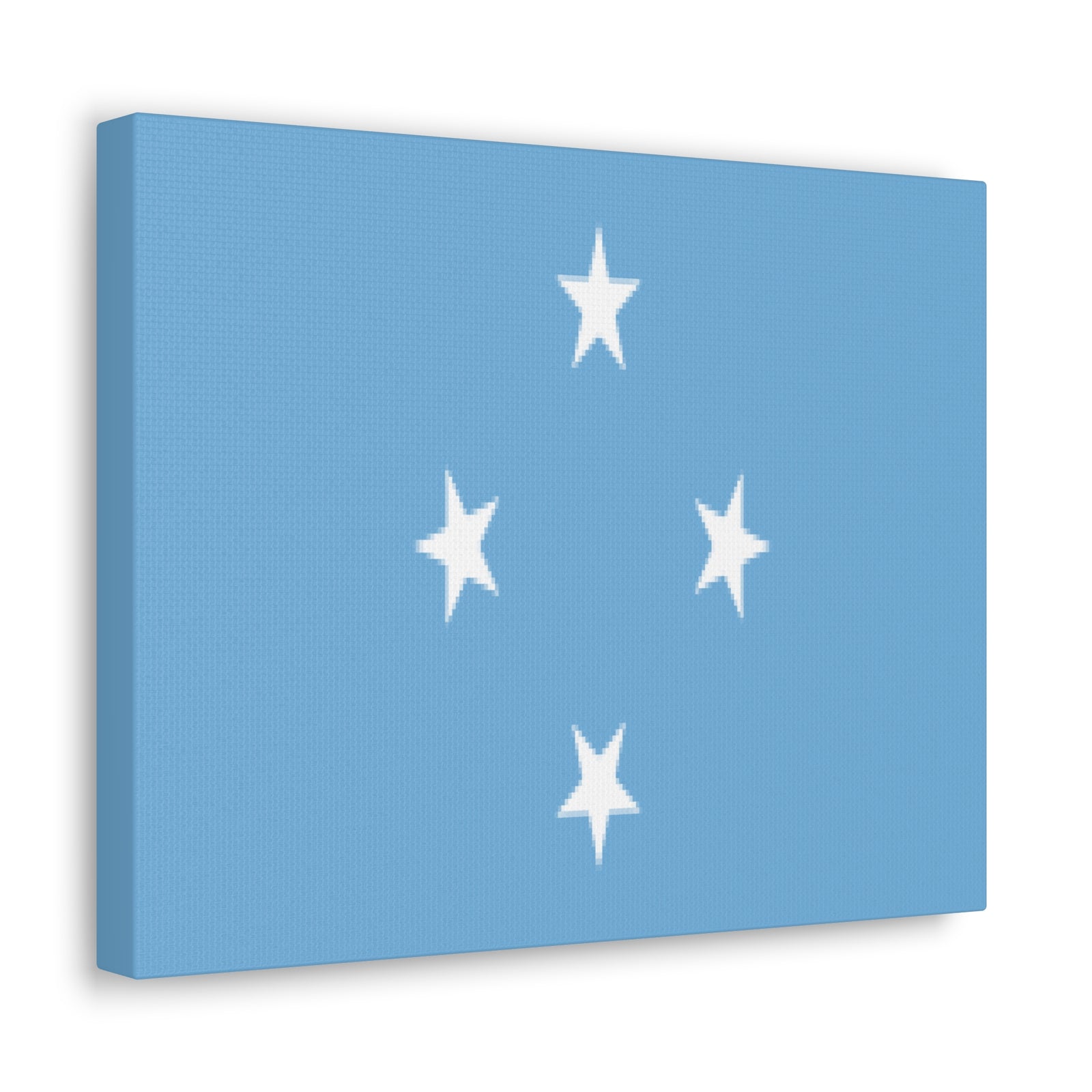 Micronesia Country Flag Canvas Vibrant Wall Art Unframed Home Decor-Express Your Love Gifts