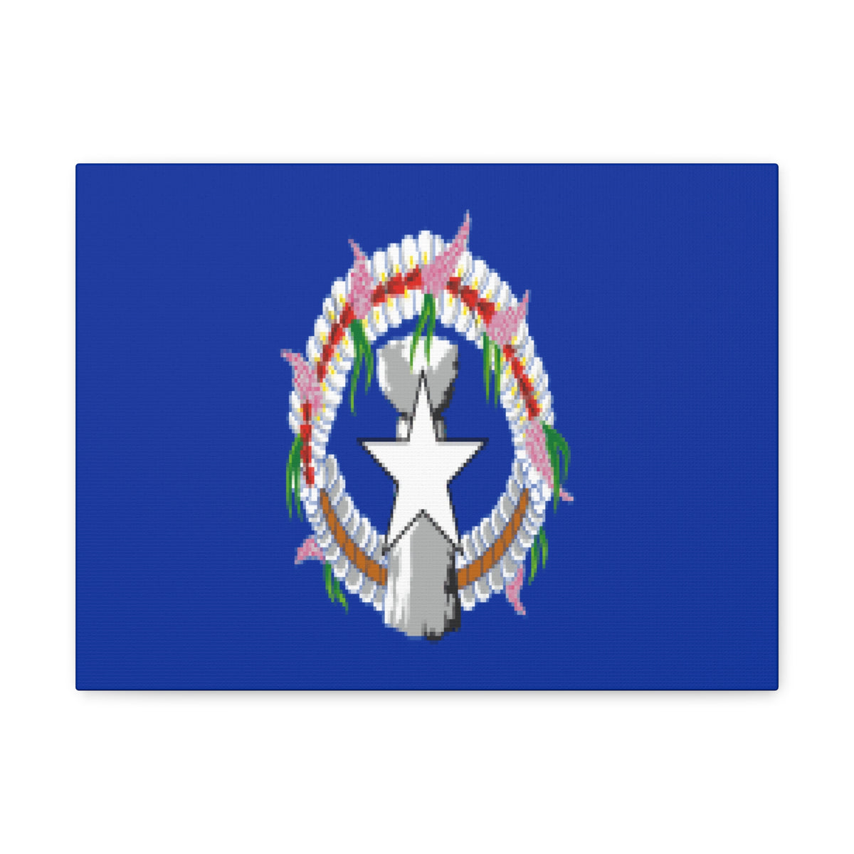 Northern Mariana Islands Country Flag Canvas Vibrant Wall Art Unframed Home Decor-Express Your Love Gifts